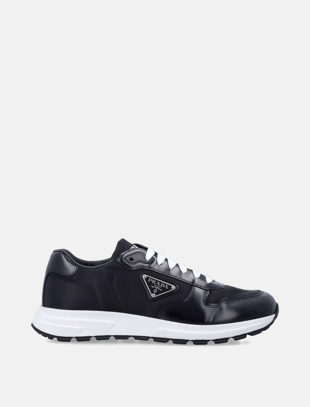 Оригінальна Nylon And Leather Prada Sneakers Prada – боковий вид