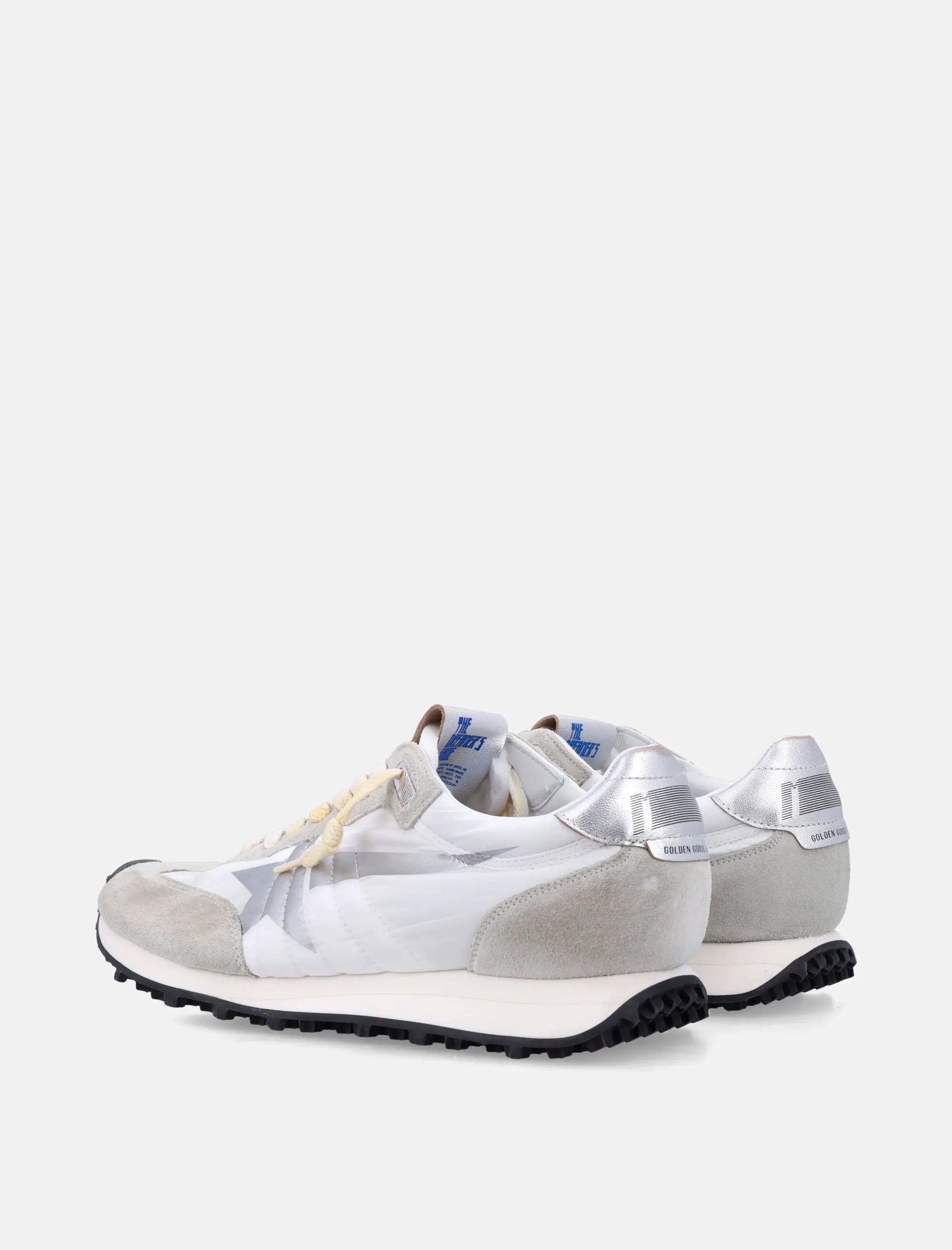 Running Marathon Sneakers Silver Golden goose – Гарантія оригінальності – збільшений вид