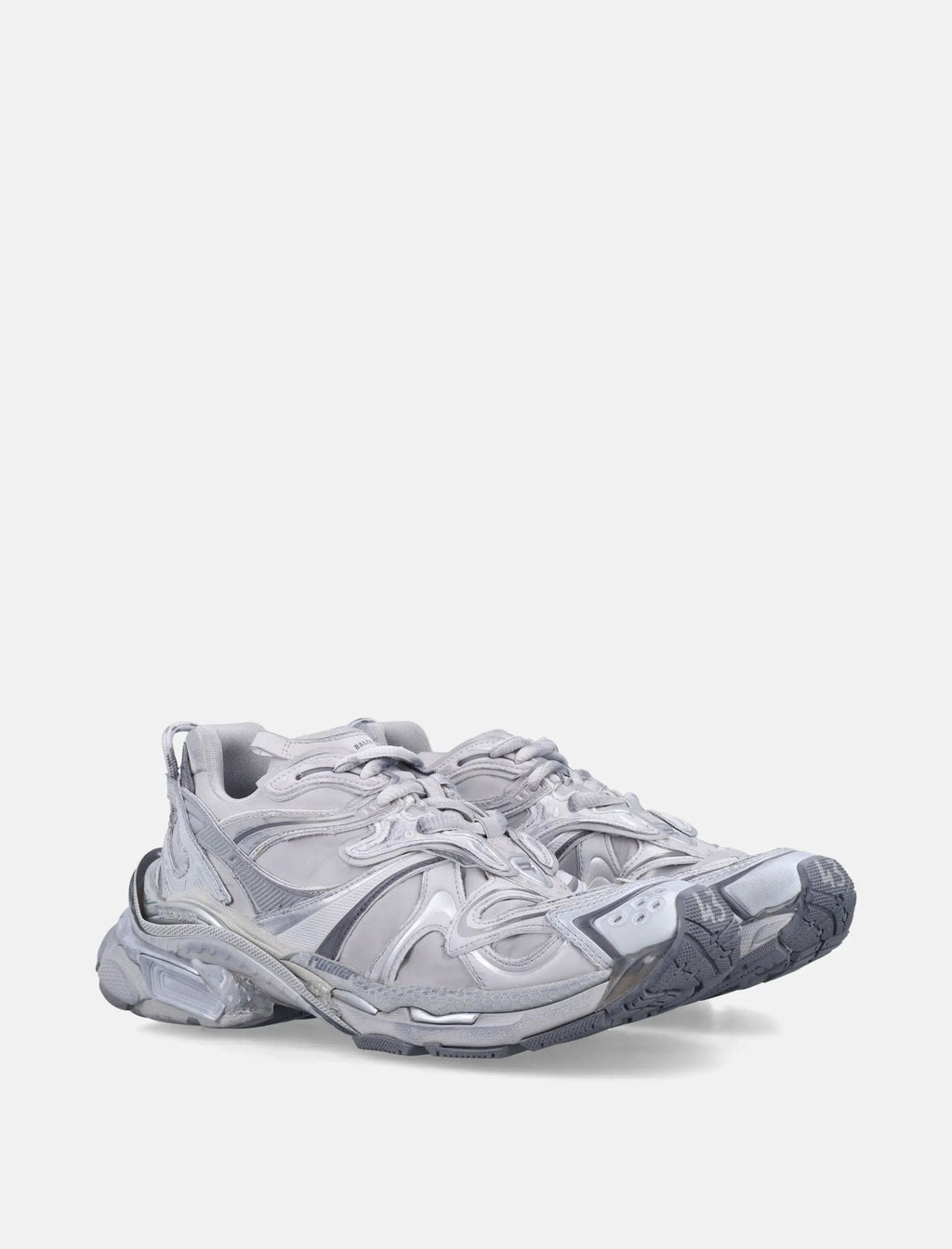Runner 2.0 Sneakers Grey Silver Balenciaga оригінал – Купити в Україні – детальний вид