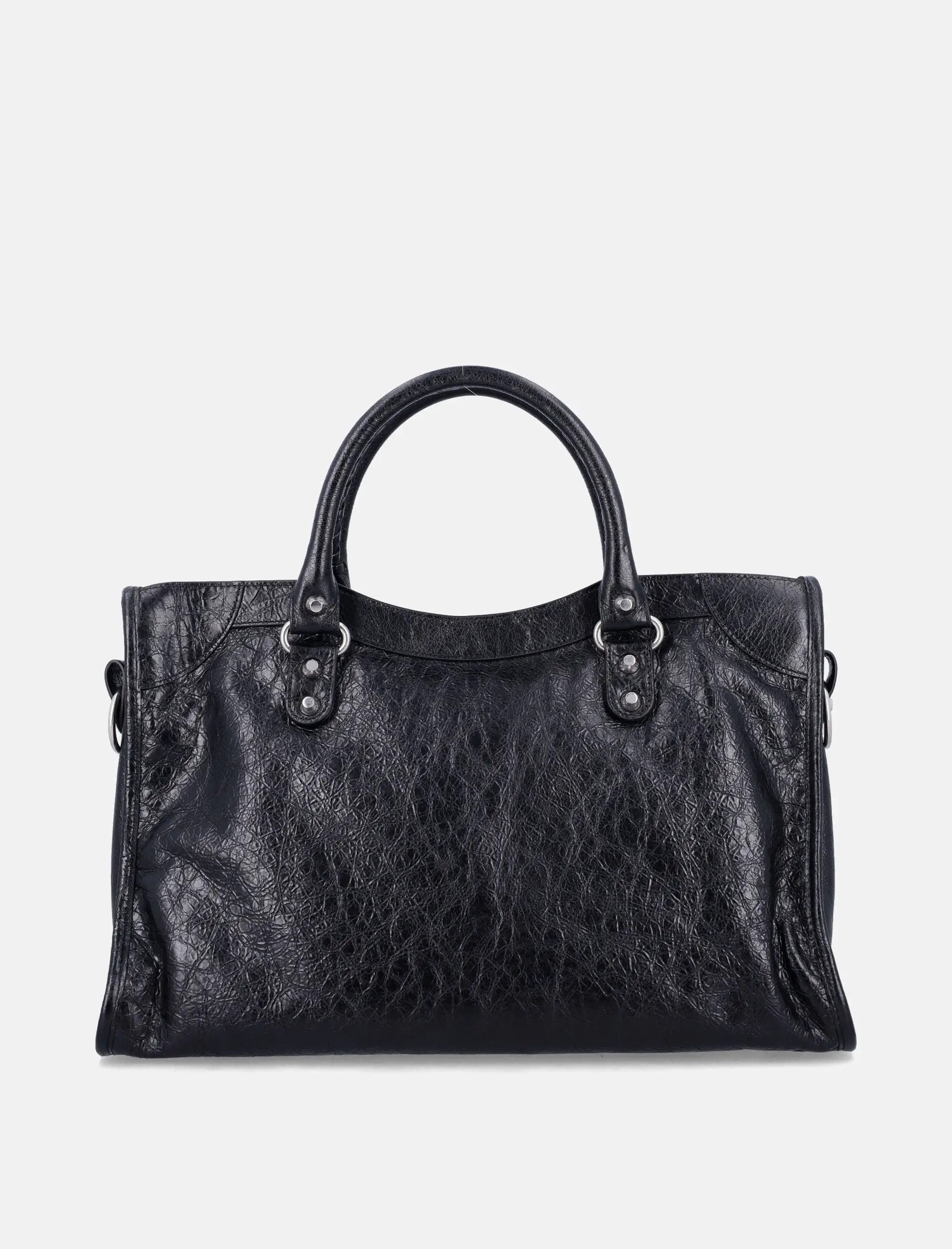Оригінальна Le City Bag M Black Leather Balenciaga – збільшений вид