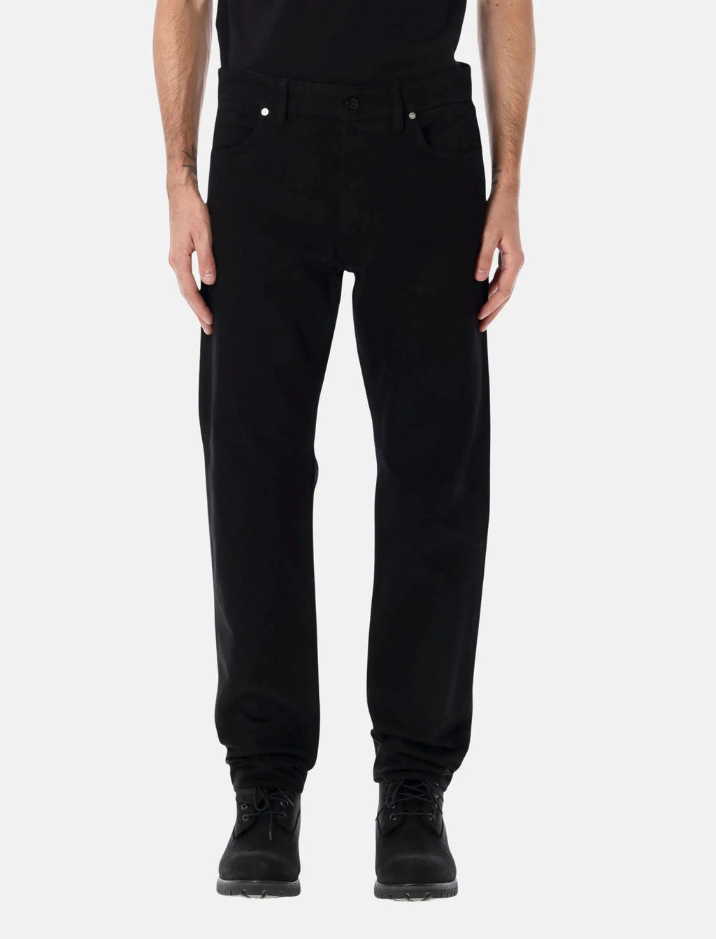 Оригінальна Black Cotton Jeans Stone island – боковий вид