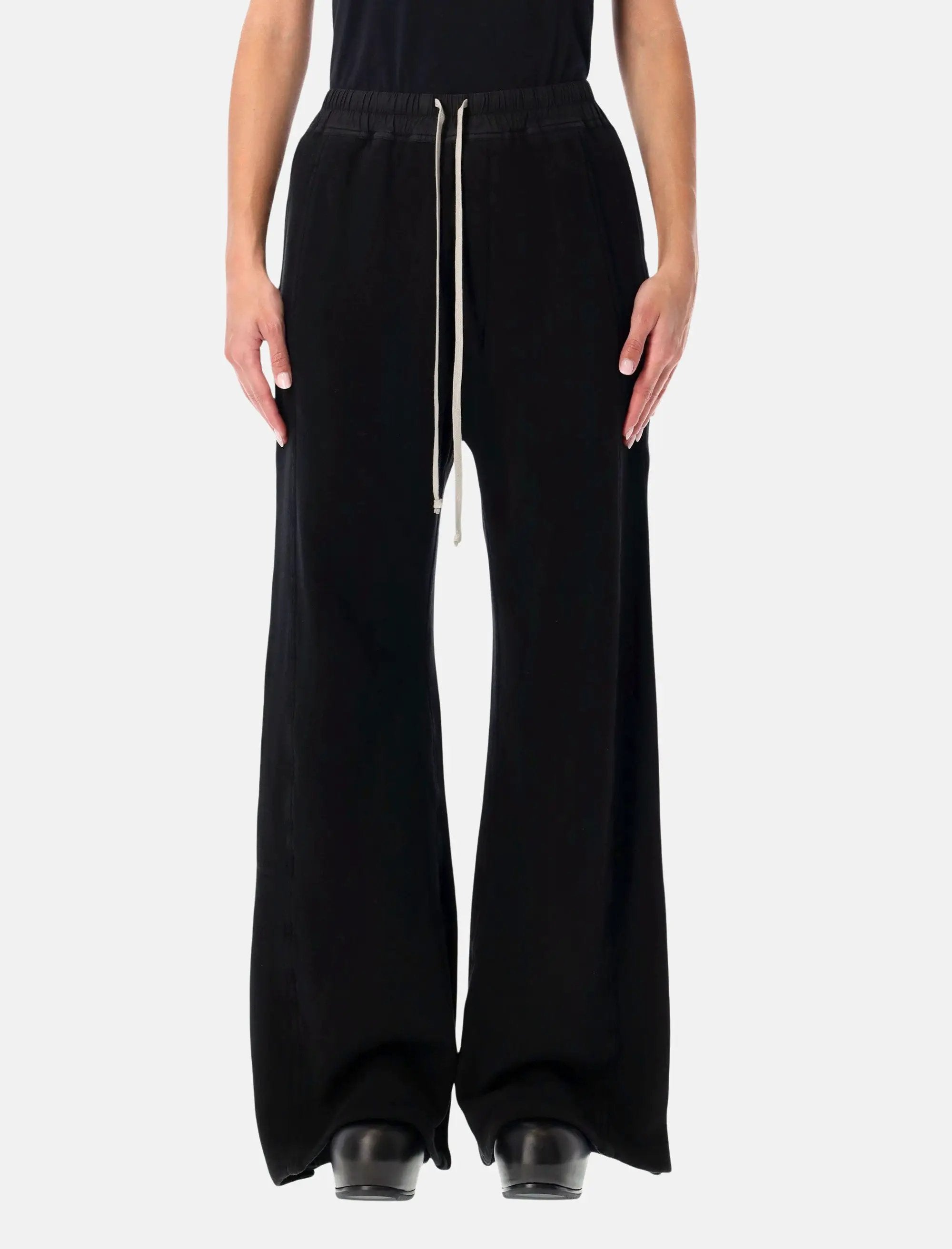 Оригінальна Black Pusher Pants Rick owens – боковий вид