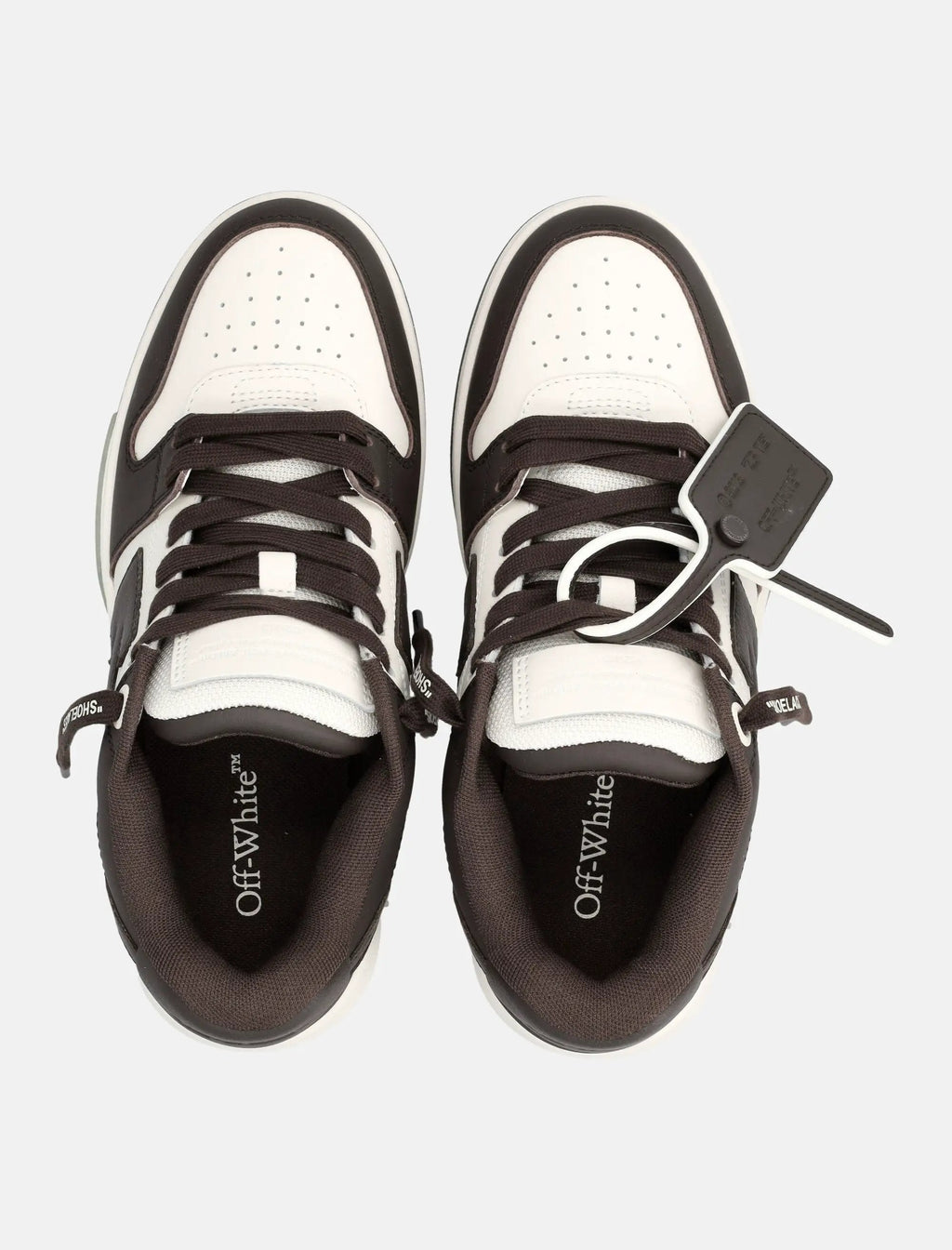 Оригінальна Out Of Office Womens Sneakers Off-white – вид ззаду