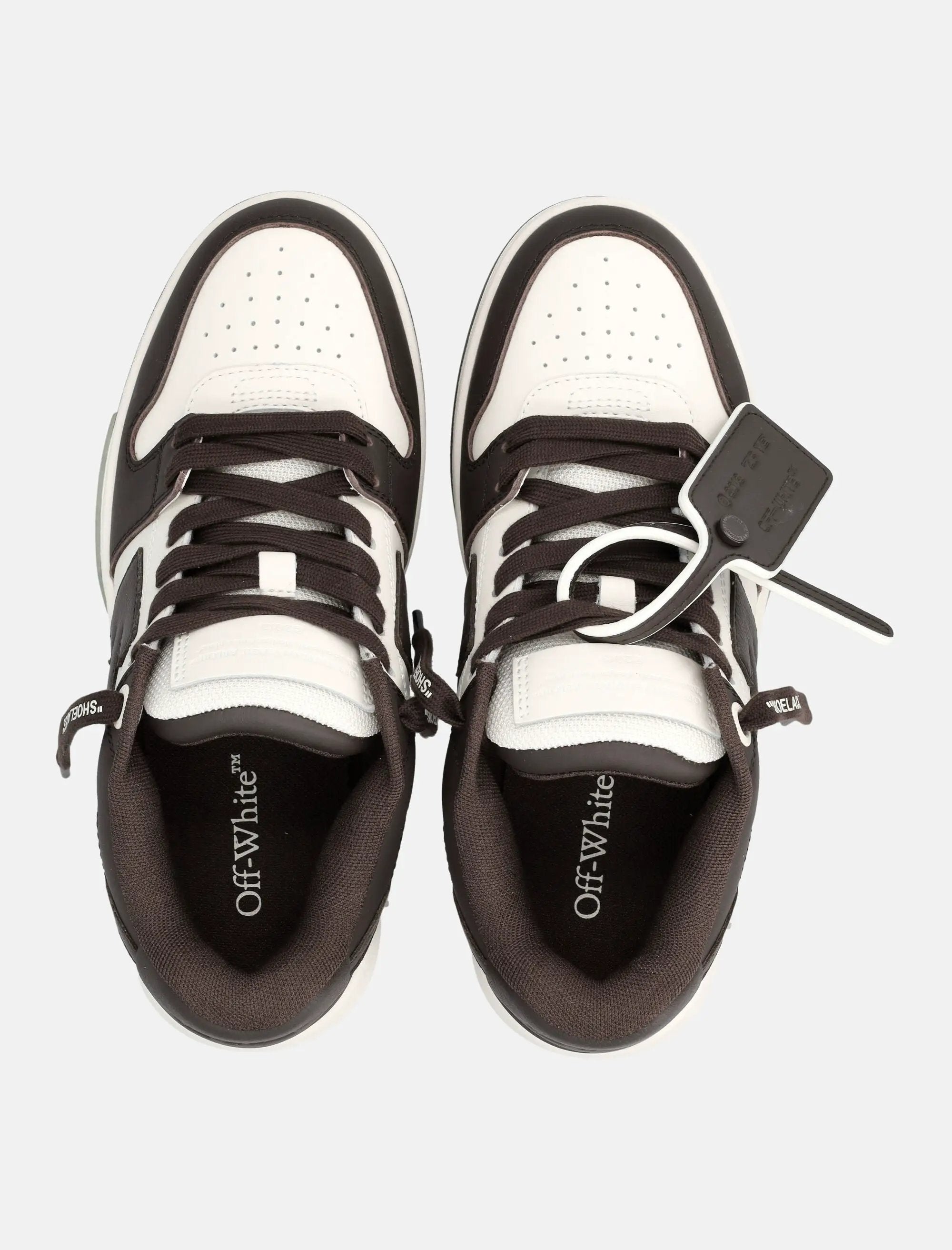 Оригінальна Out Of Office Womens Sneakers Off-white – вид ззаду
