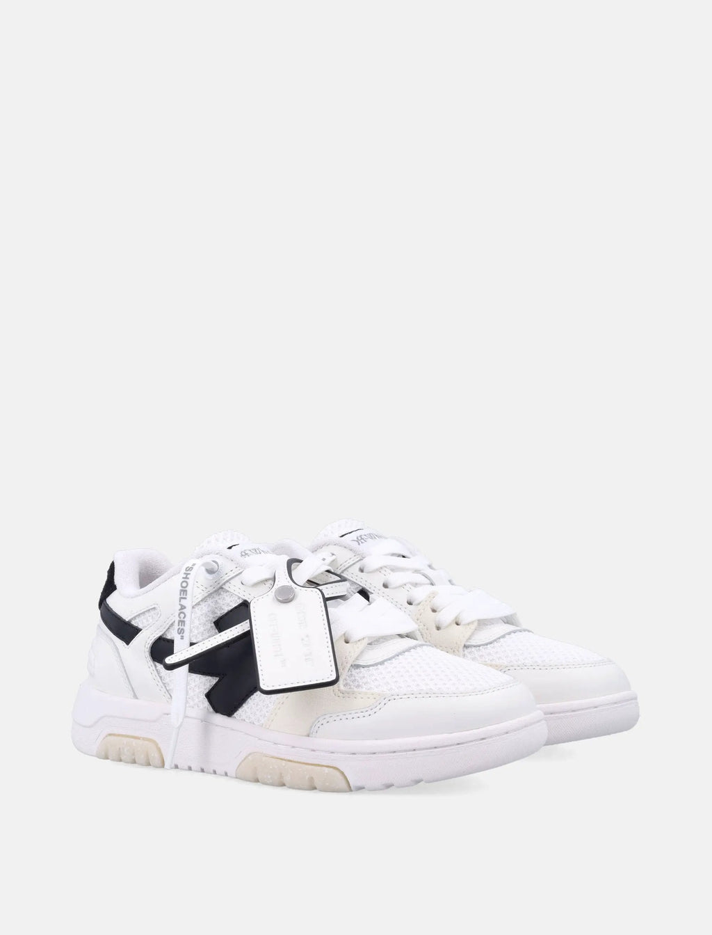 Оригінальна Slim Out Of Office White Black Womans Sneakers Off-white – детальний вид