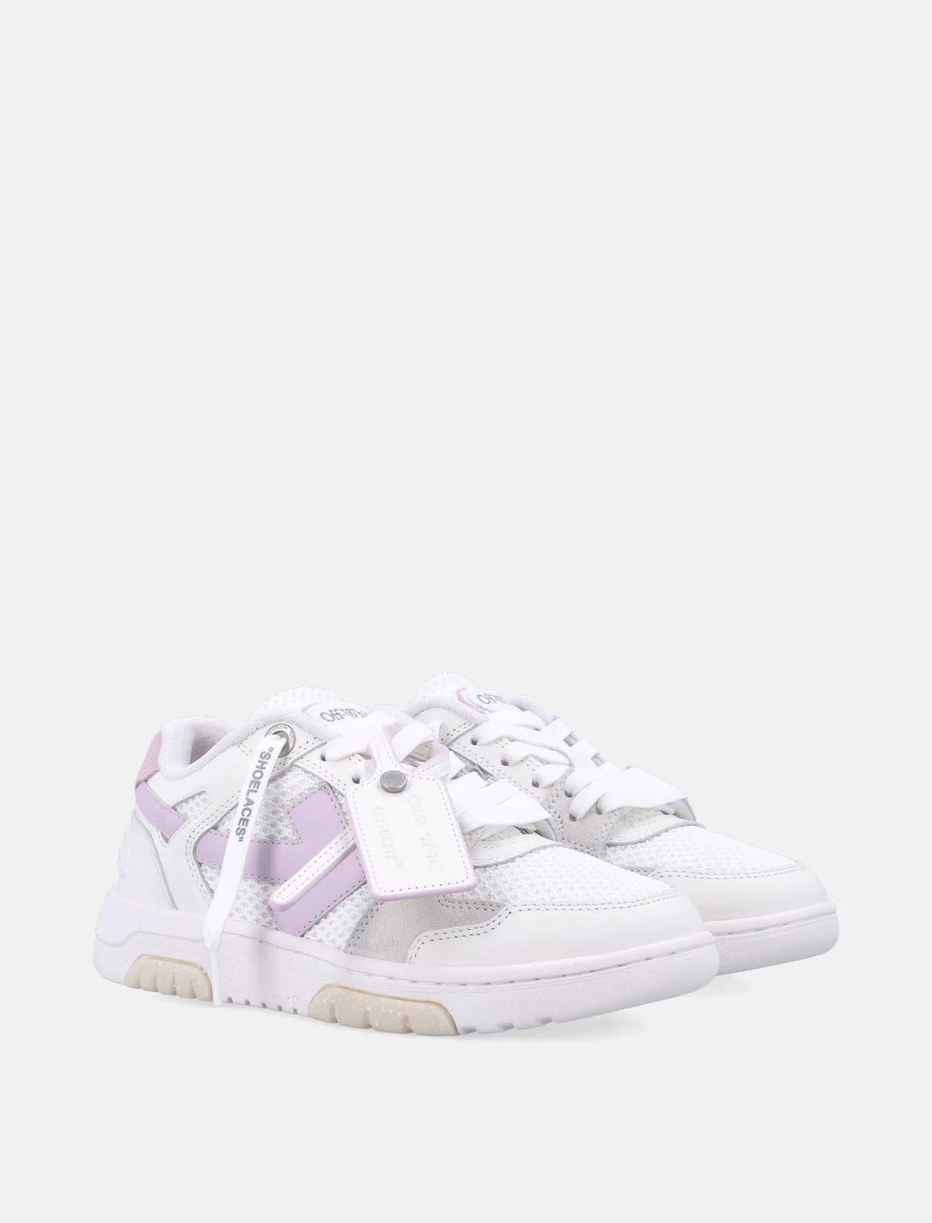 Slim Out Of Office White Lilac Womans Sneakers Off-white – Гарантія оригінальності – детальний вид
