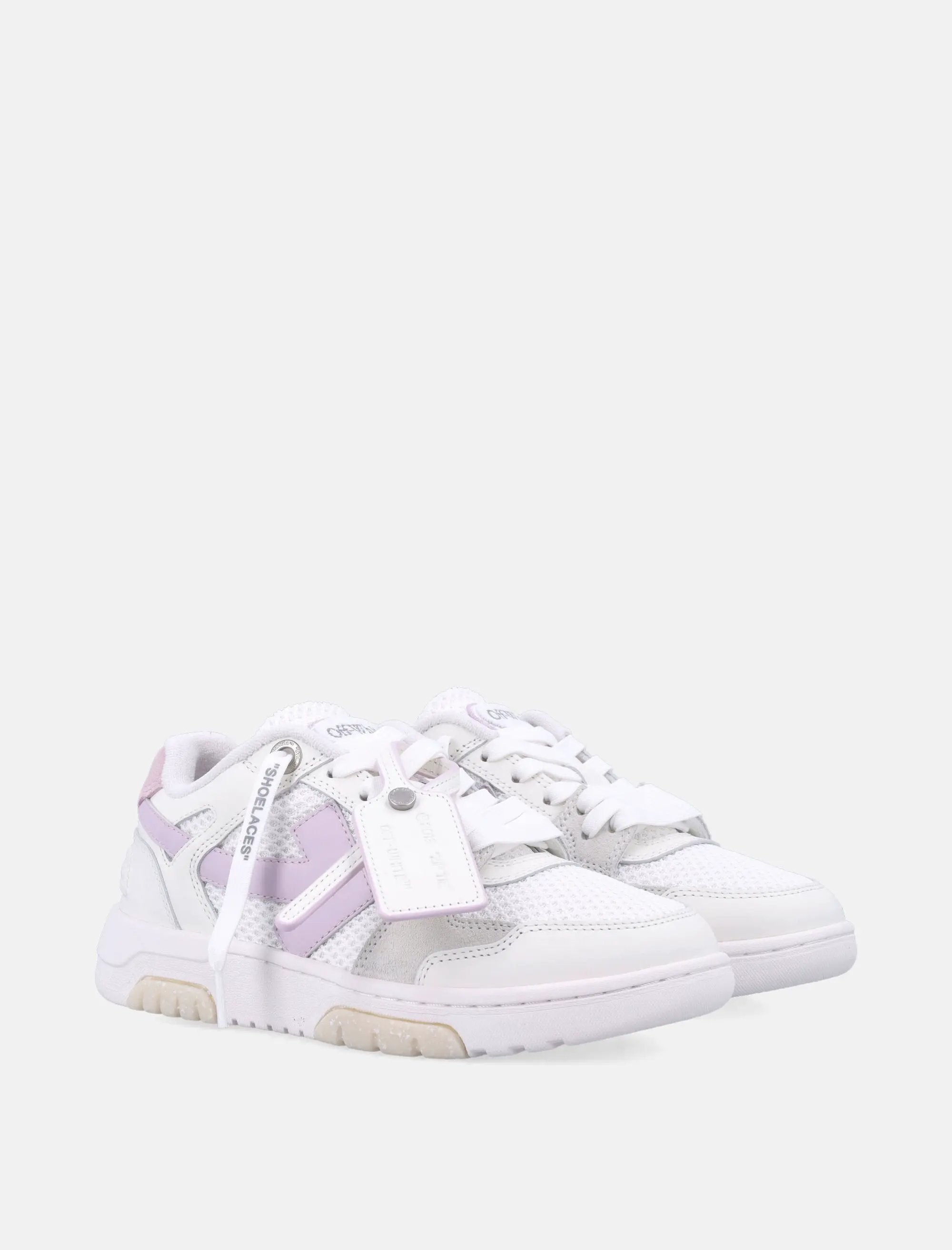 Slim Out Of Office White Lilac Womans Sneakers Off-white – Гарантія оригінальності – детальний вид