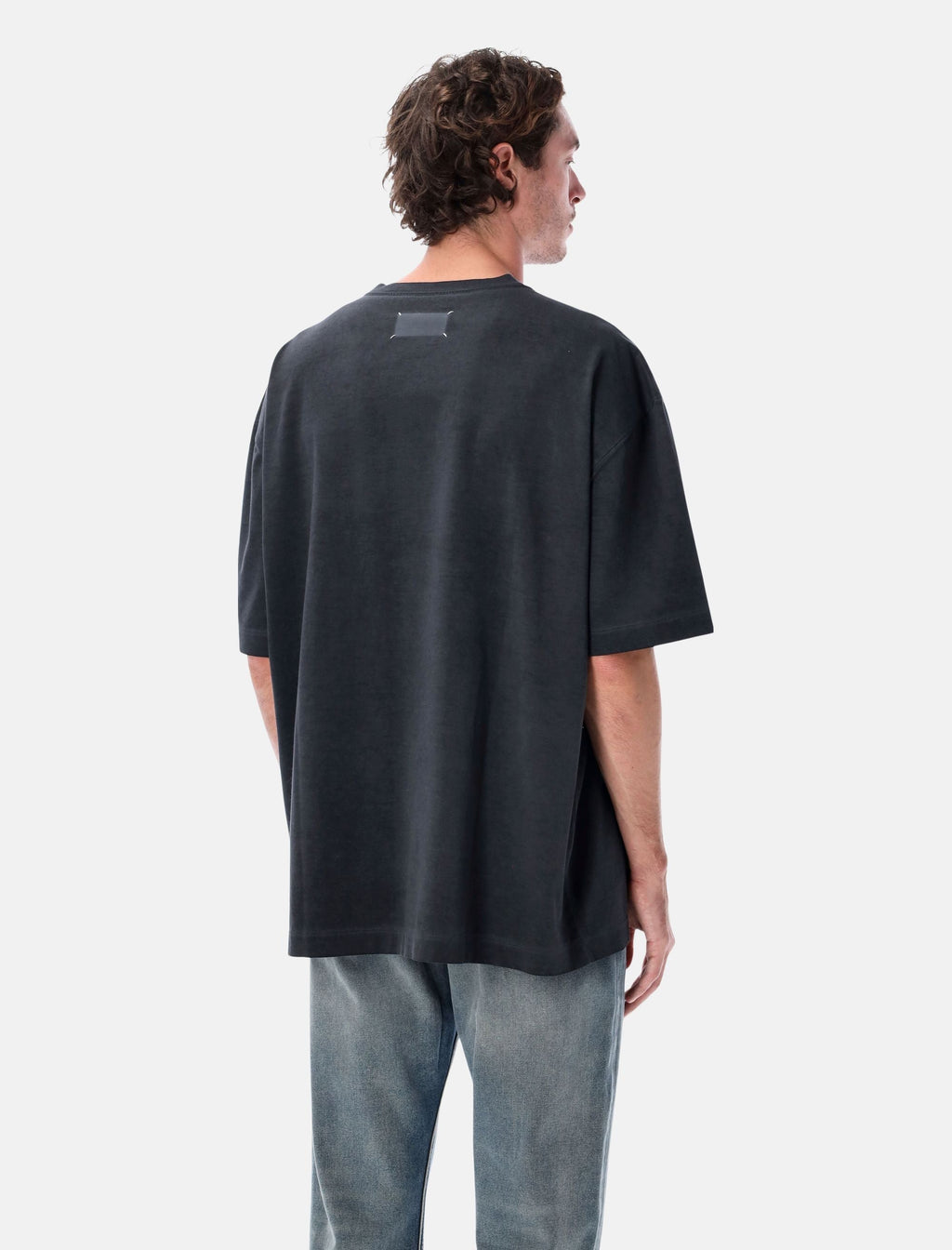 Oversize 4 Stitch T Shirt Maison margiela – Гарантія оригінальності – вид ззаду