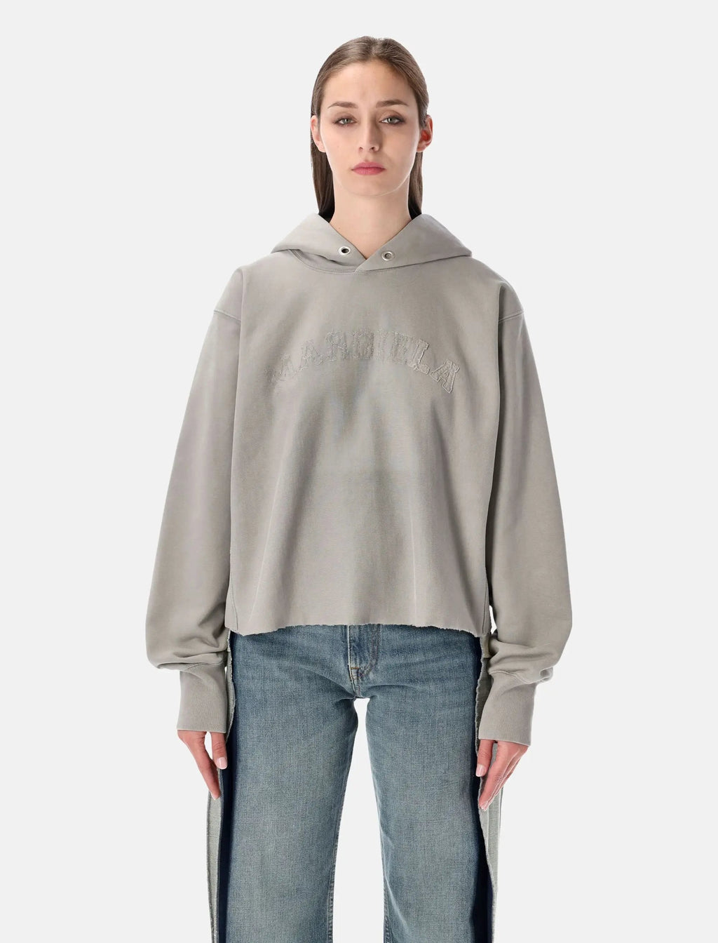 Décortiqué Grey Hoodie Maison margiela оригінал – Купити в Україні – боковий вид