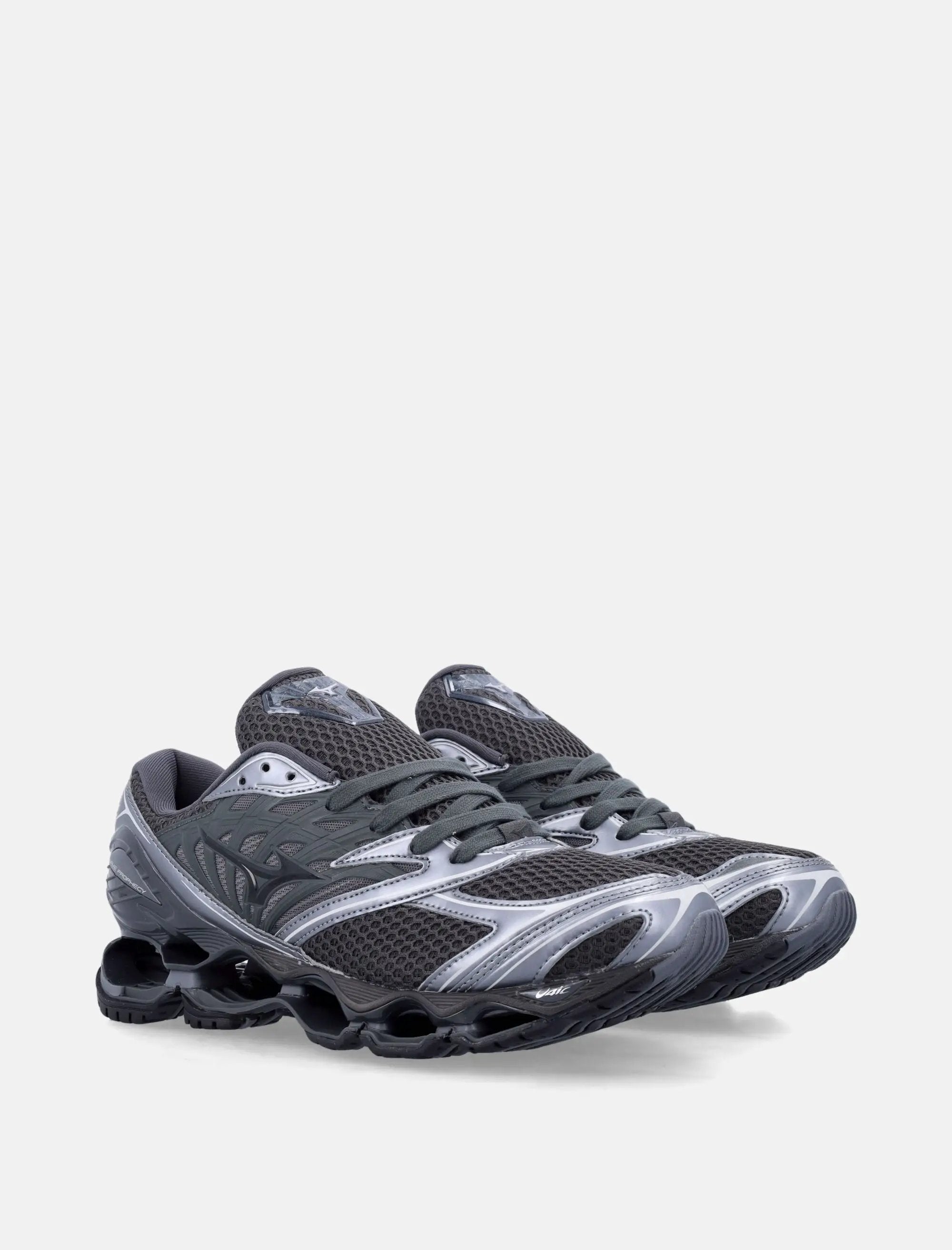 Оригінальна Wave Prophecy Ls Sneakers Metallic Grey Mizuno – детальний вид