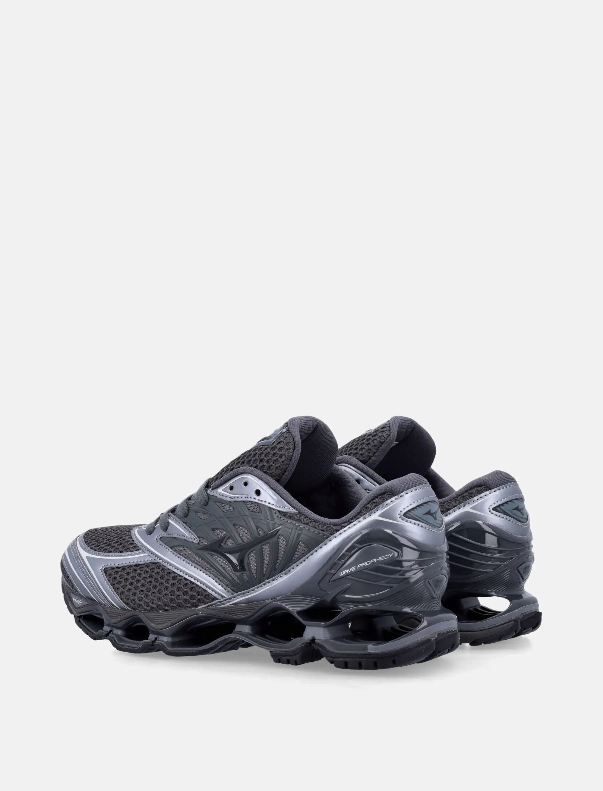 Оригінальна Wave Prophecy Ls Sneakers Metallic Grey Mizuno – збільшений вид