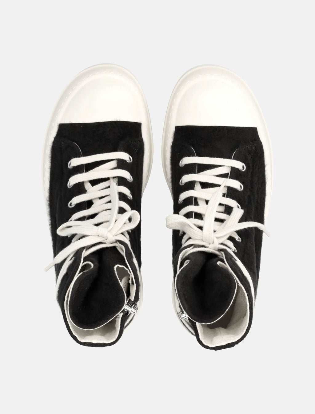 Womans Double Bumper Sneaks In Black Rick owens – Гарантія оригінальності – вид ззаду
