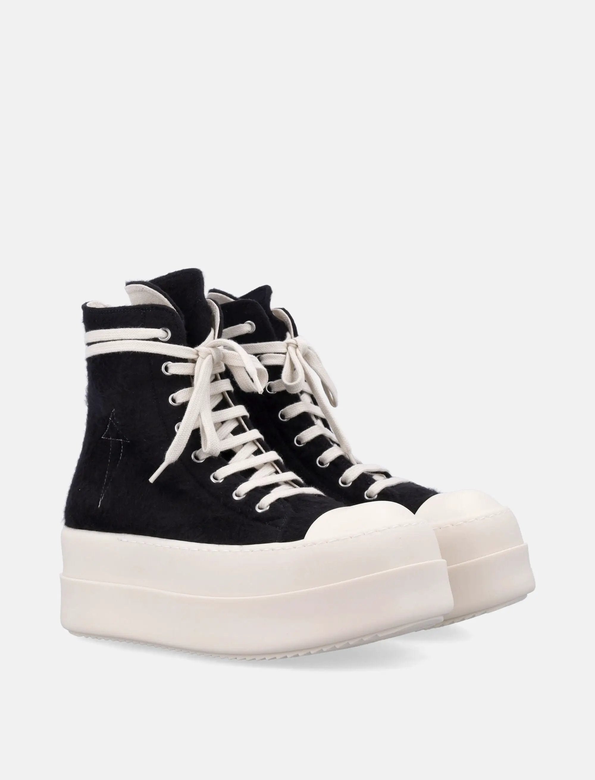Womans Double Bumper Sneaks In Black Rick owens – Гарантія оригінальності – детальний вид