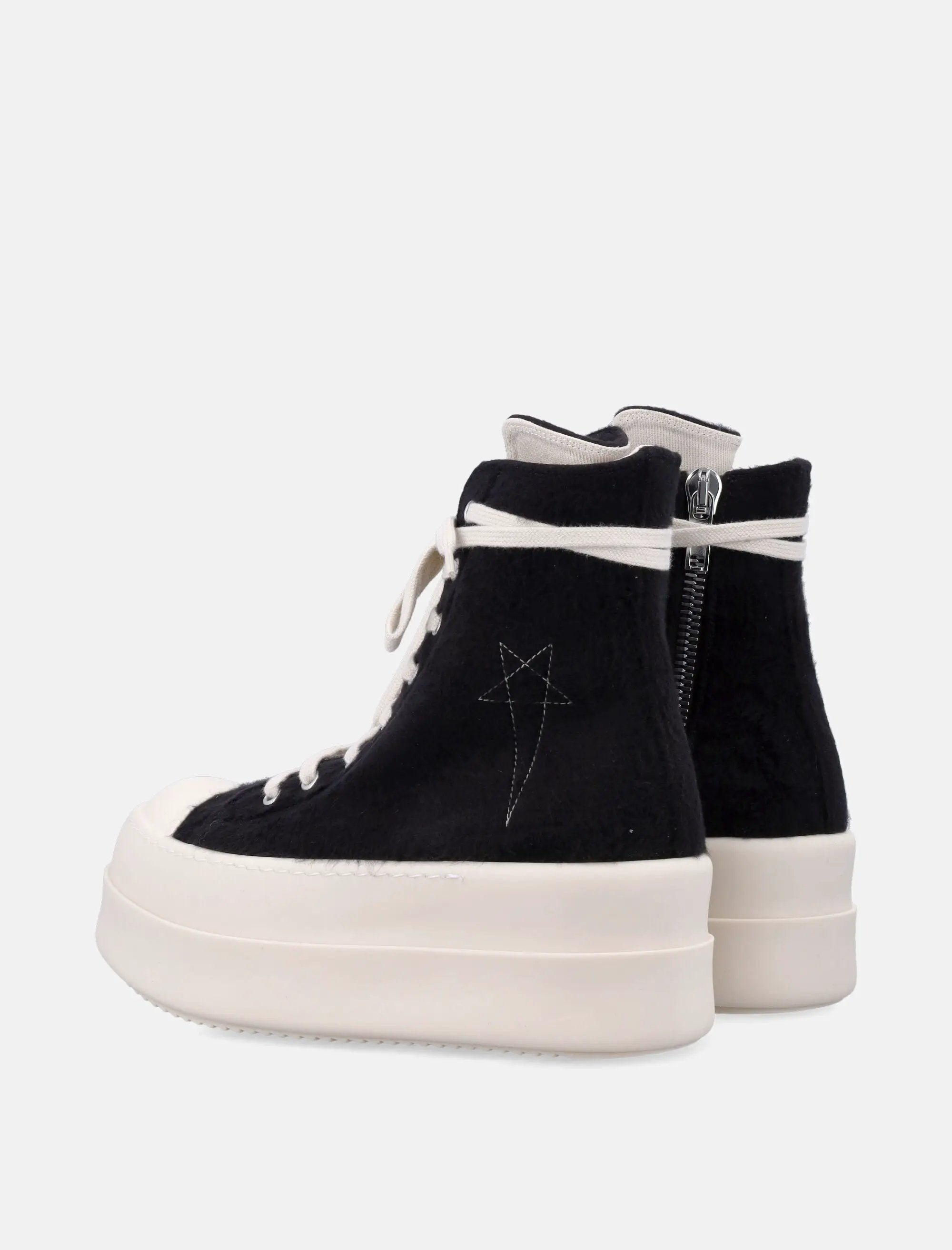 Womans Double Bumper Sneaks In Black Rick owens – Гарантія оригінальності – збільшений вид