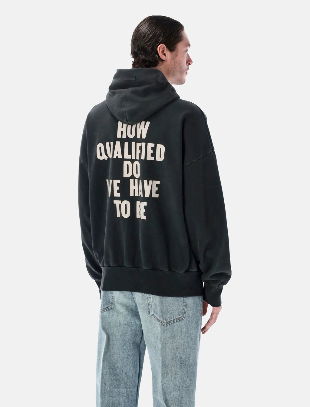 Qualified Hoodie Fear of god оригінал – Купити в Україні – вид ззаду