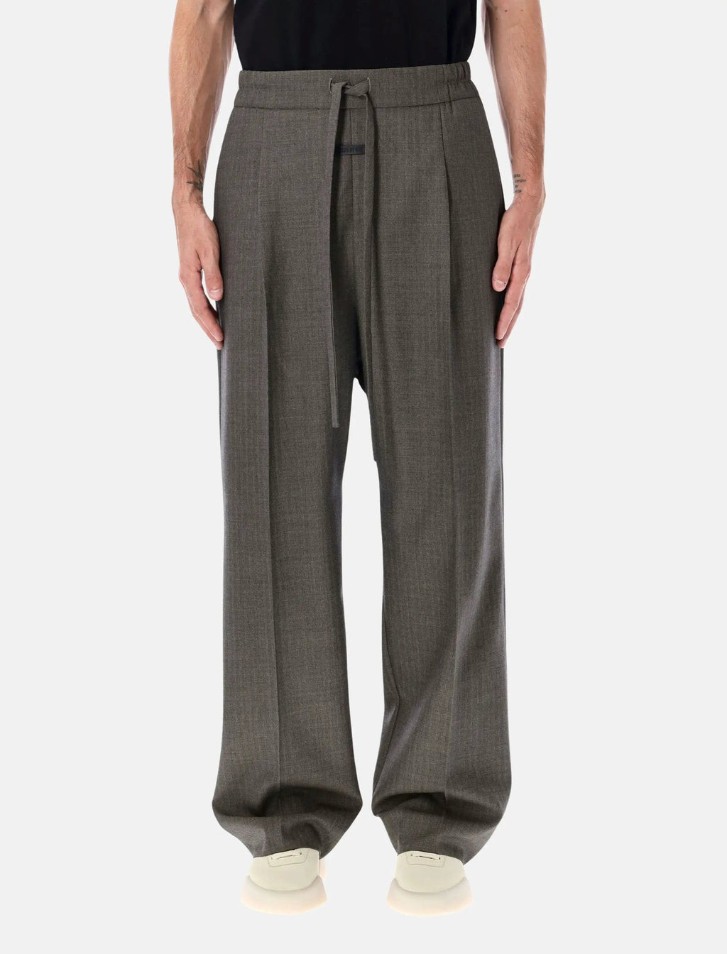 Оригінальна Heather Chevron Wool Drawstring Pants Fear of god – боковий вид