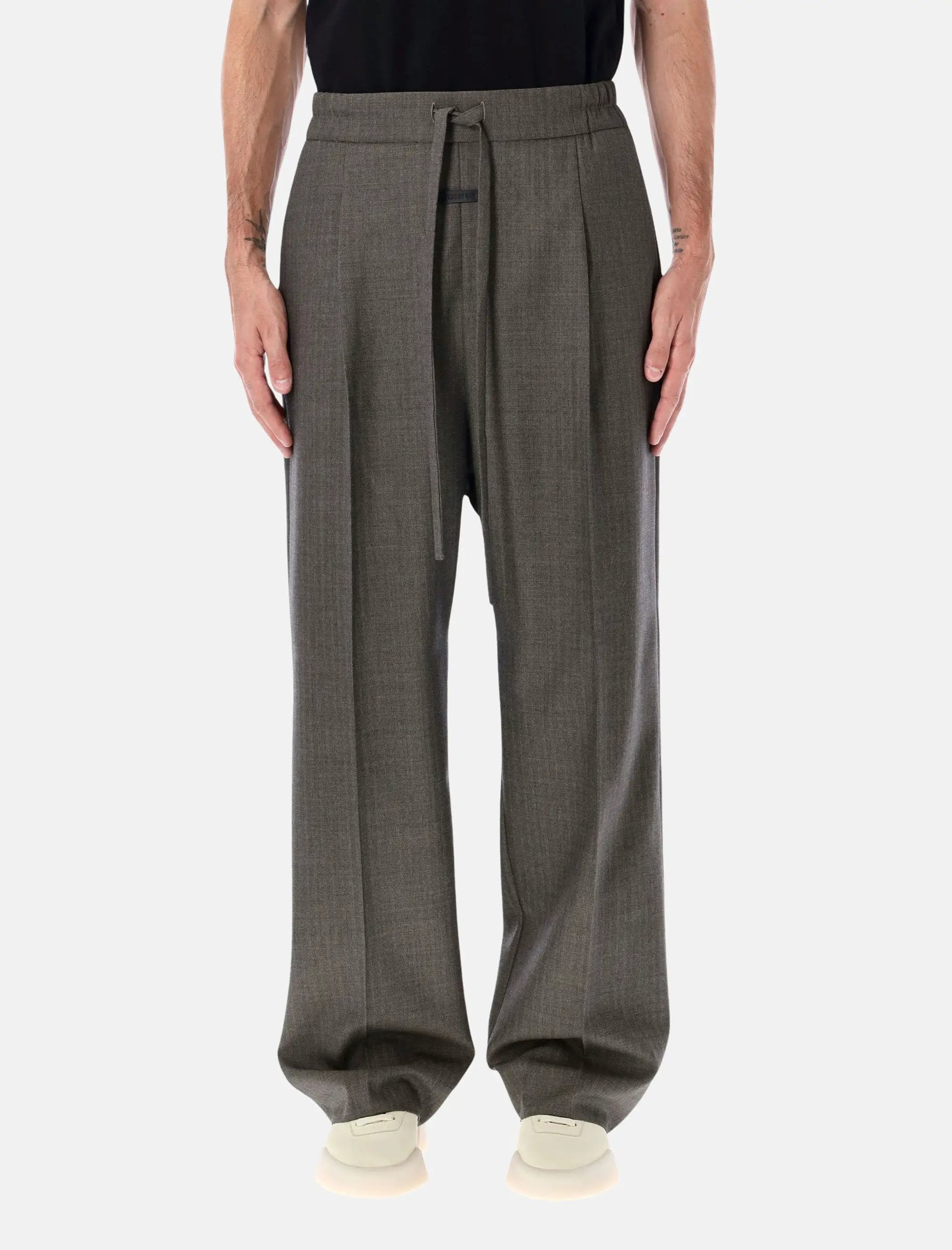 Оригінальна Heather Chevron Wool Drawstring Pants Fear of god – боковий вид