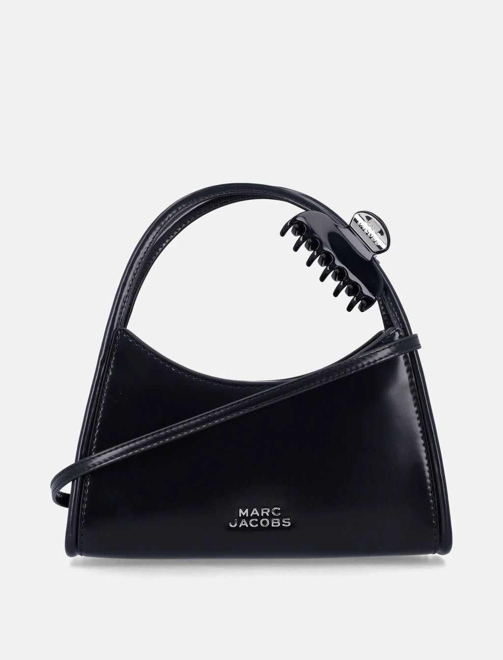 Оригінальна Glam Claw Clip Leather Crossbody Bag Marc jacobs – боковий вид