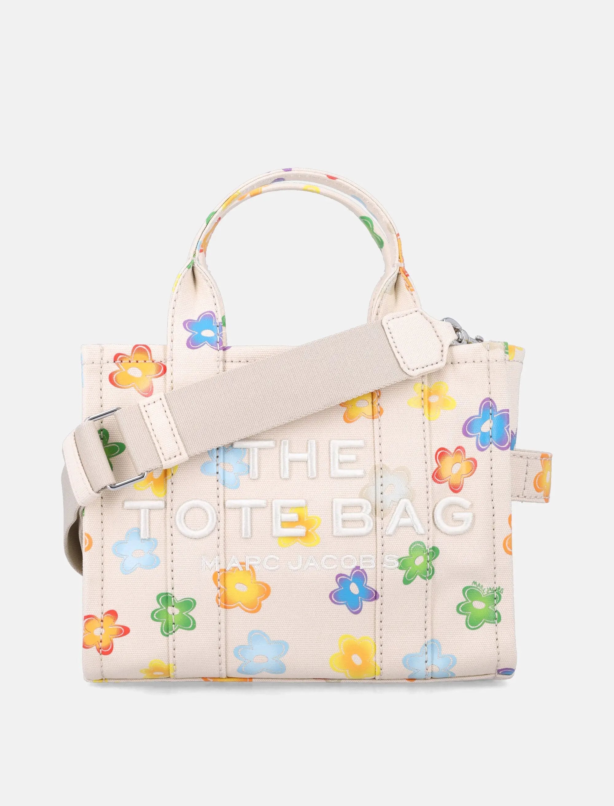 Оригінальна Daisy Canvas Small Tote Bag Marc jacobs – боковий вид