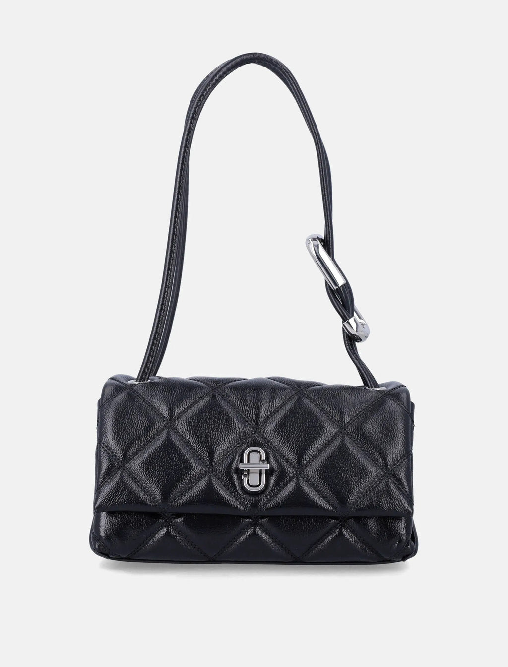 Quilted Mini Dual Leather Shoulder Bag Marc jacobs – Гарантія оригінальності – боковий вид