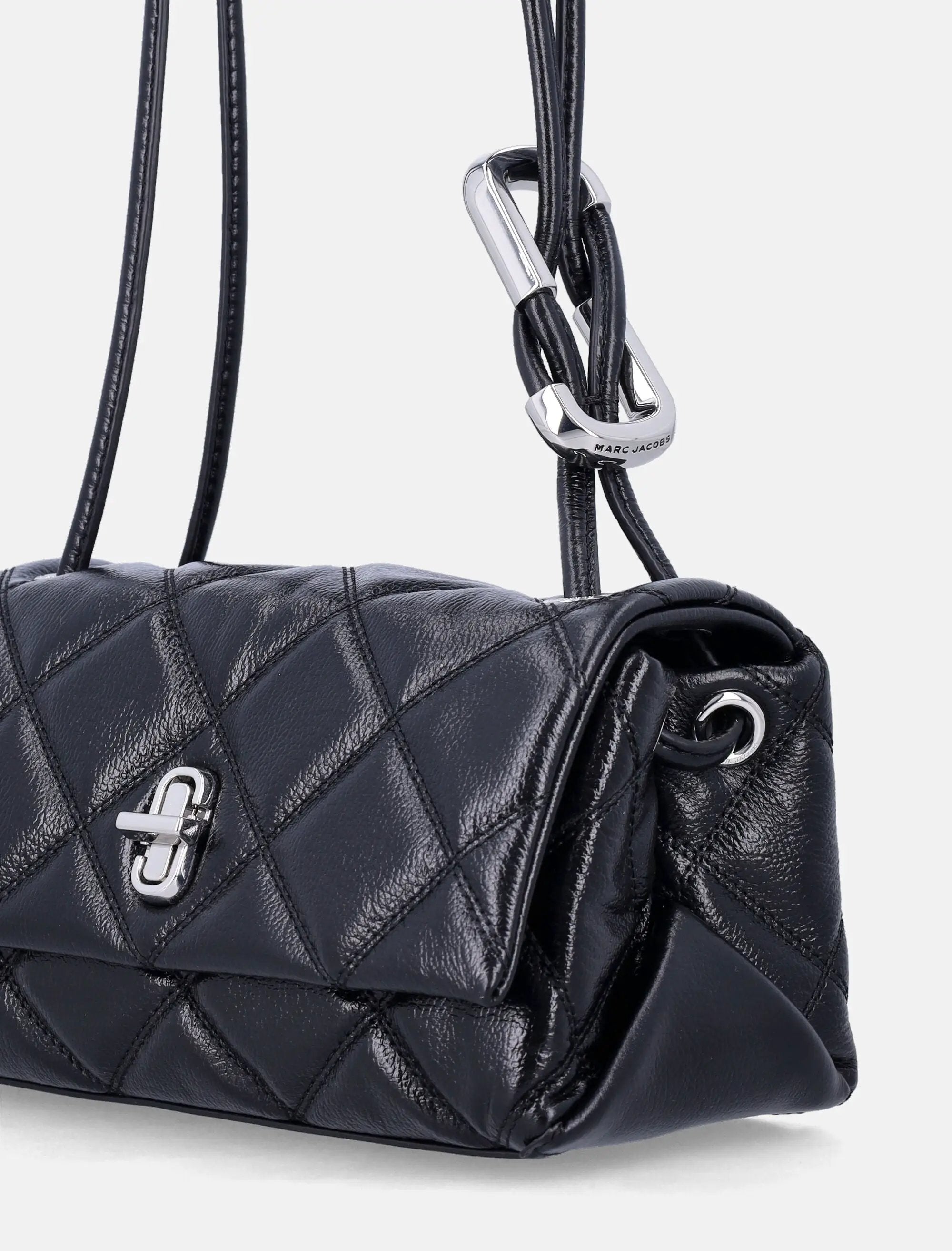 Quilted Mini Dual Leather Shoulder Bag Marc jacobs – Гарантія оригінальності – вид ззаду