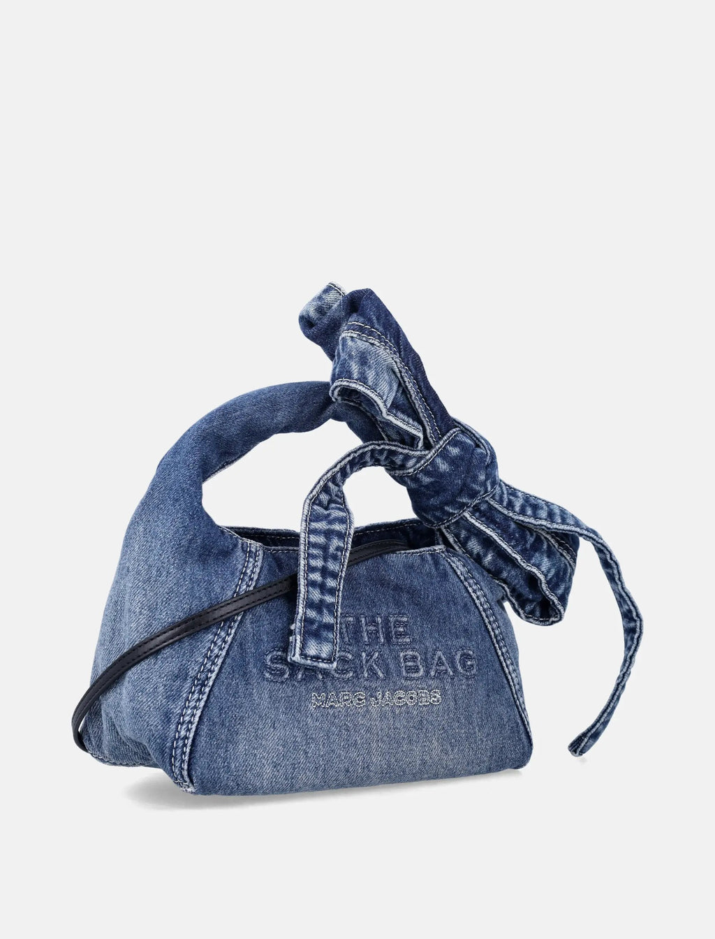 Оригінальна Bow Denim Mini Sack Bag Marc jacobs – детальний вид
