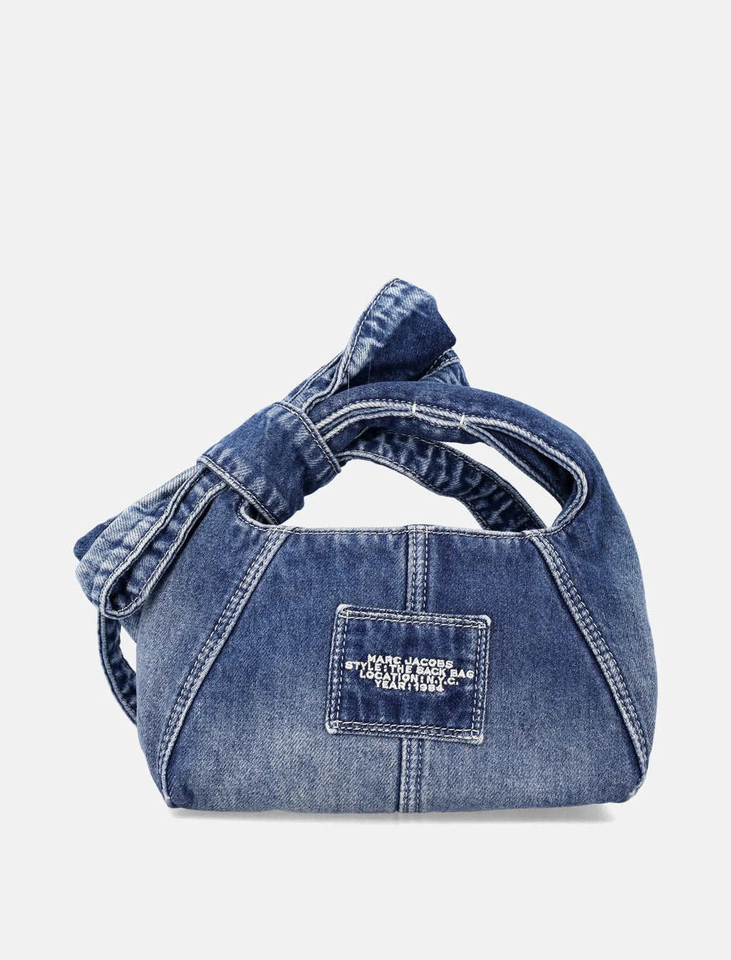 Оригінальна Bow Denim Mini Sack Bag Marc jacobs – збільшений вид