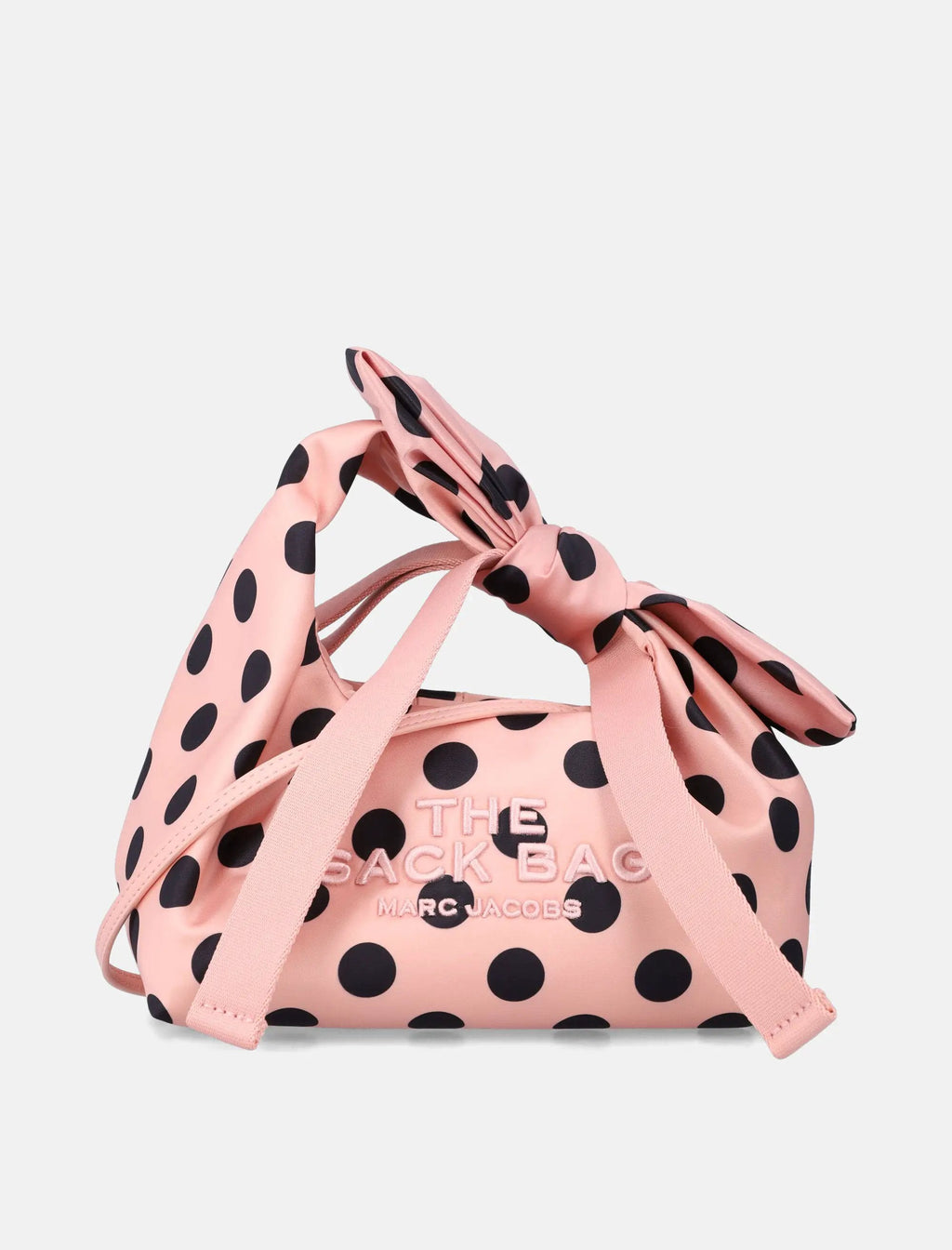 Satin Dots Bow Mini Sack Bag Marc jacobs оригінал – Купити в Україні – боковий вид