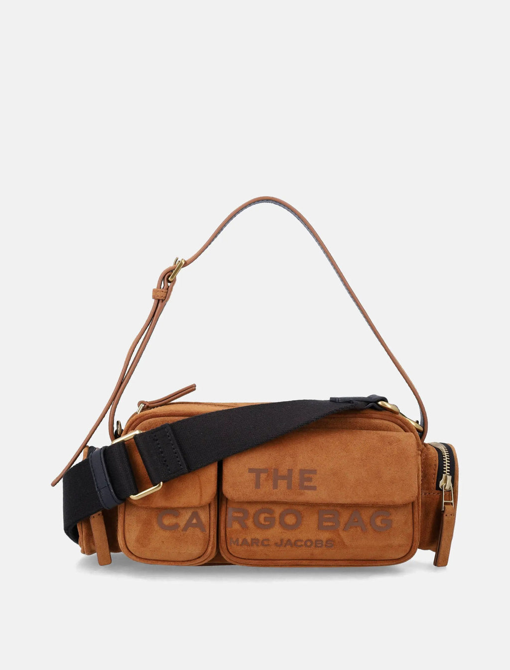 Оригінальна Cargo Suede Shoulder Bag Marc jacobs – боковий вид
