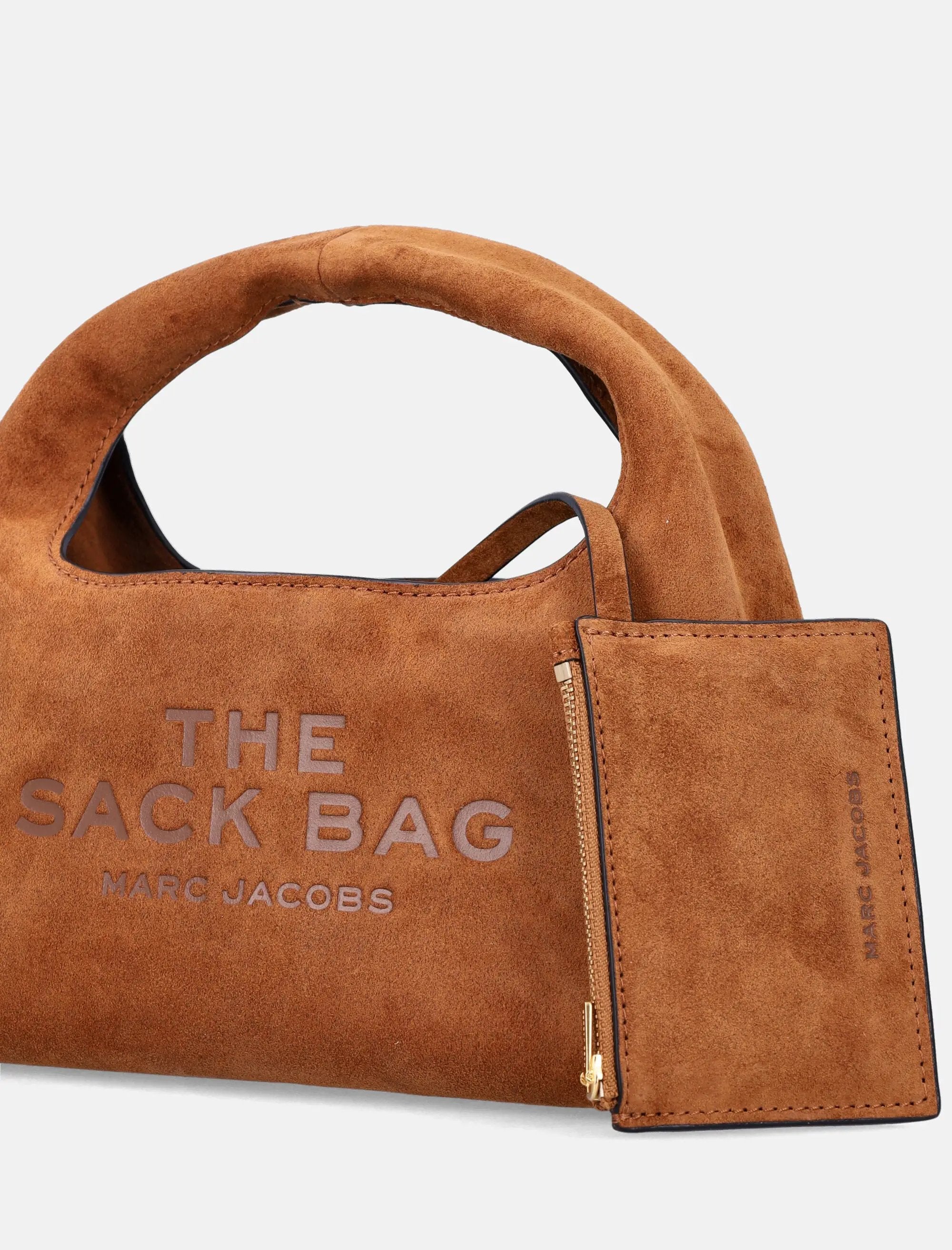 Suede Mini Sack Bag Marc jacobs – Гарантія оригінальності – вид ззаду