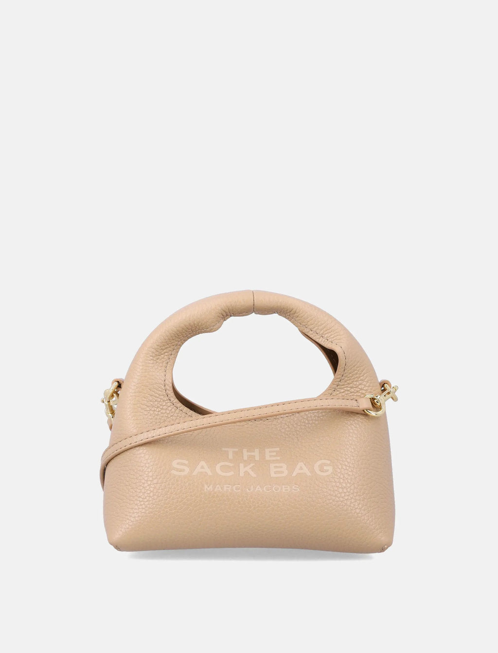 Оригінальна Micro Crossbody Sack Bag In Full Grain Leatherdescription Marc jacobs – боковий вид