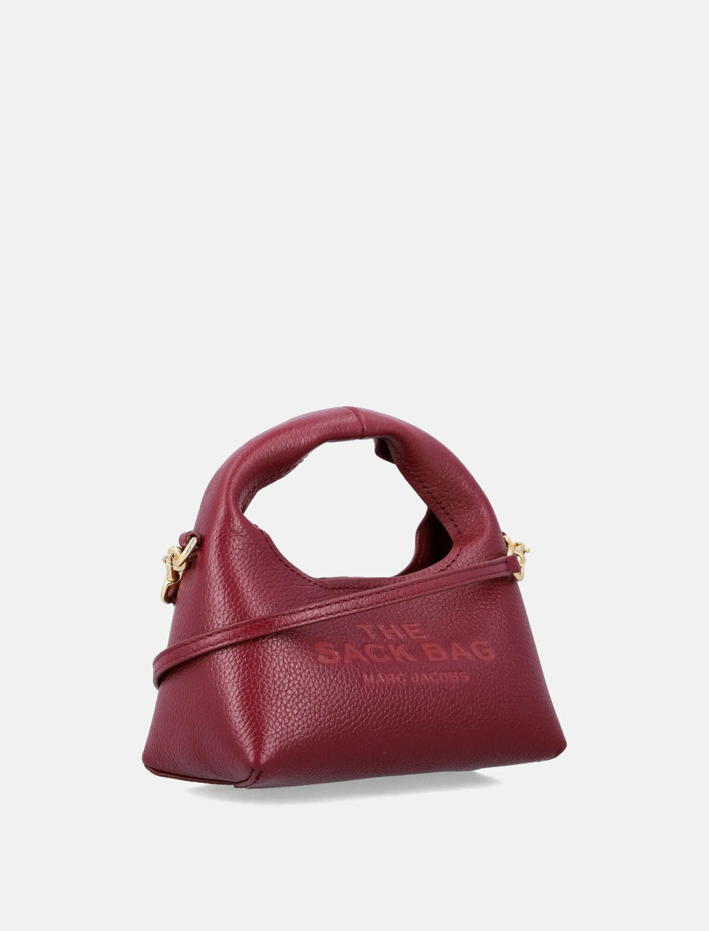 Оригінальна Micro Crossbody Sack Bag In Full Grain Leatherdescription Marc jacobs – детальний вид