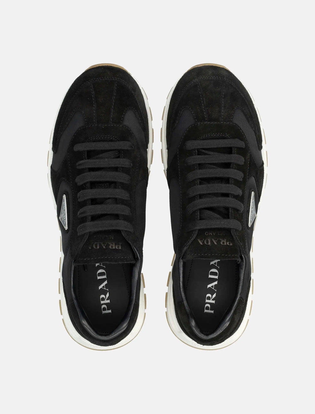Prax Re Nylon And Suede Sneakers Prada оригінал – Купити в Україні – вид ззаду