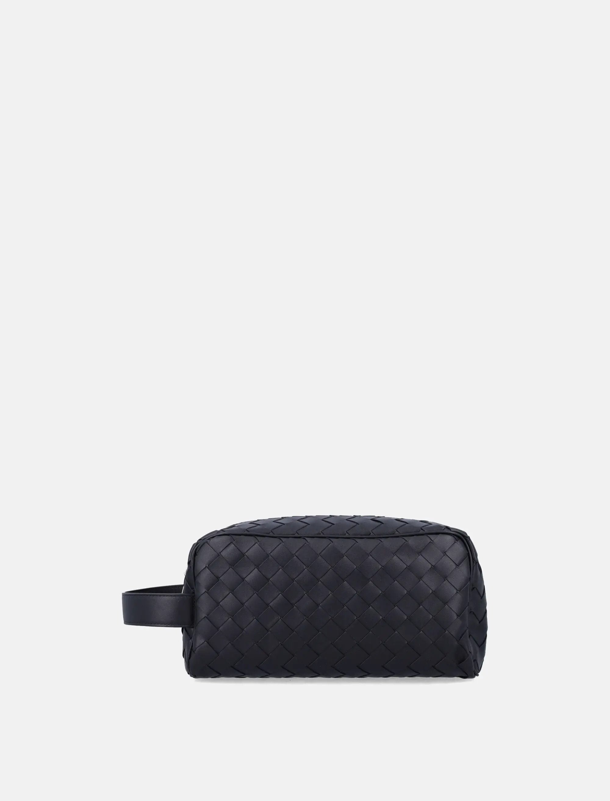 Intrecciato Travel Pouch With Handle Bottega veneta оригінал – Купити в Україні – боковий вид