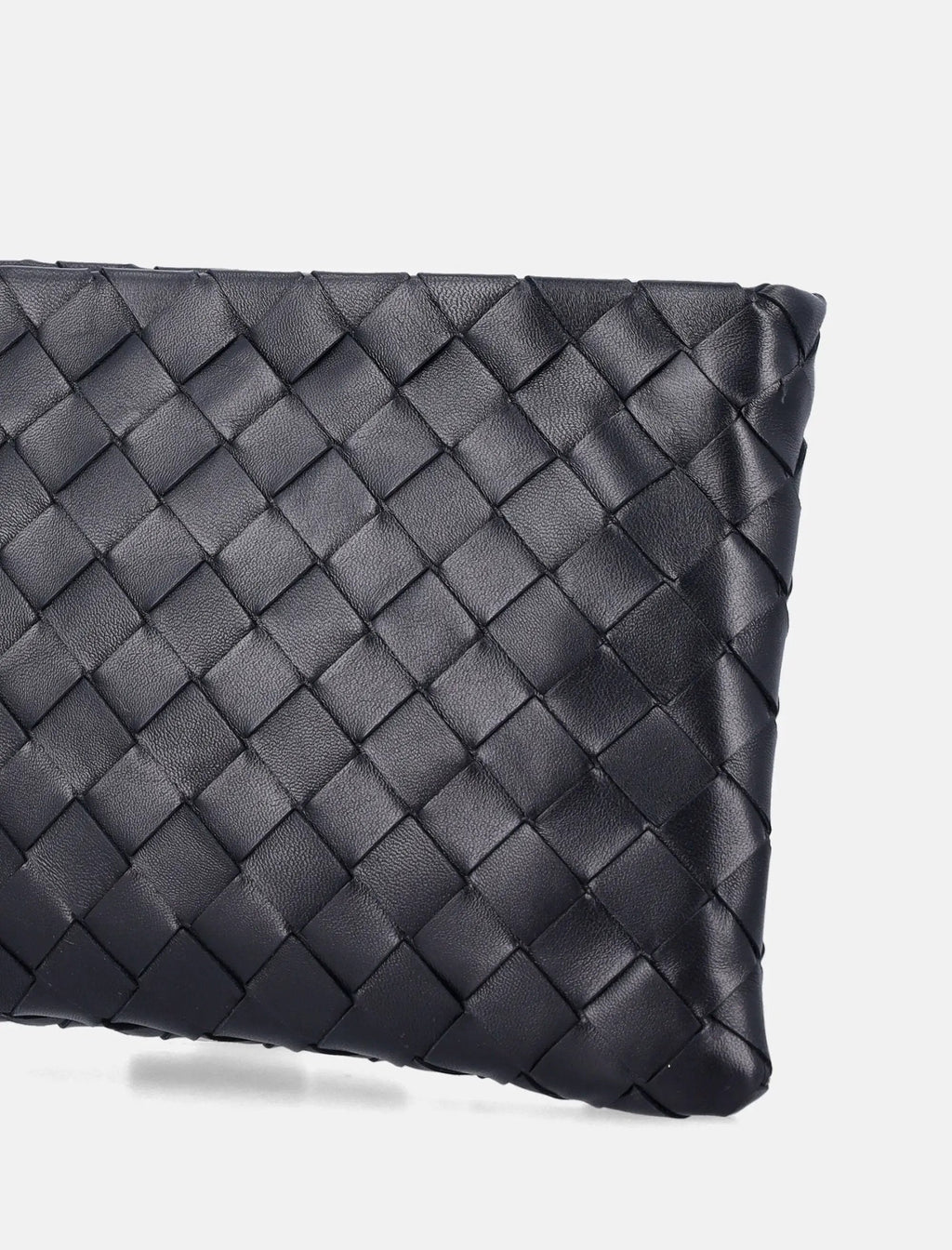 Intrecciato Small Flat Pouch In Nappa Bottega veneta – Гарантія оригінальності – вид ззаду