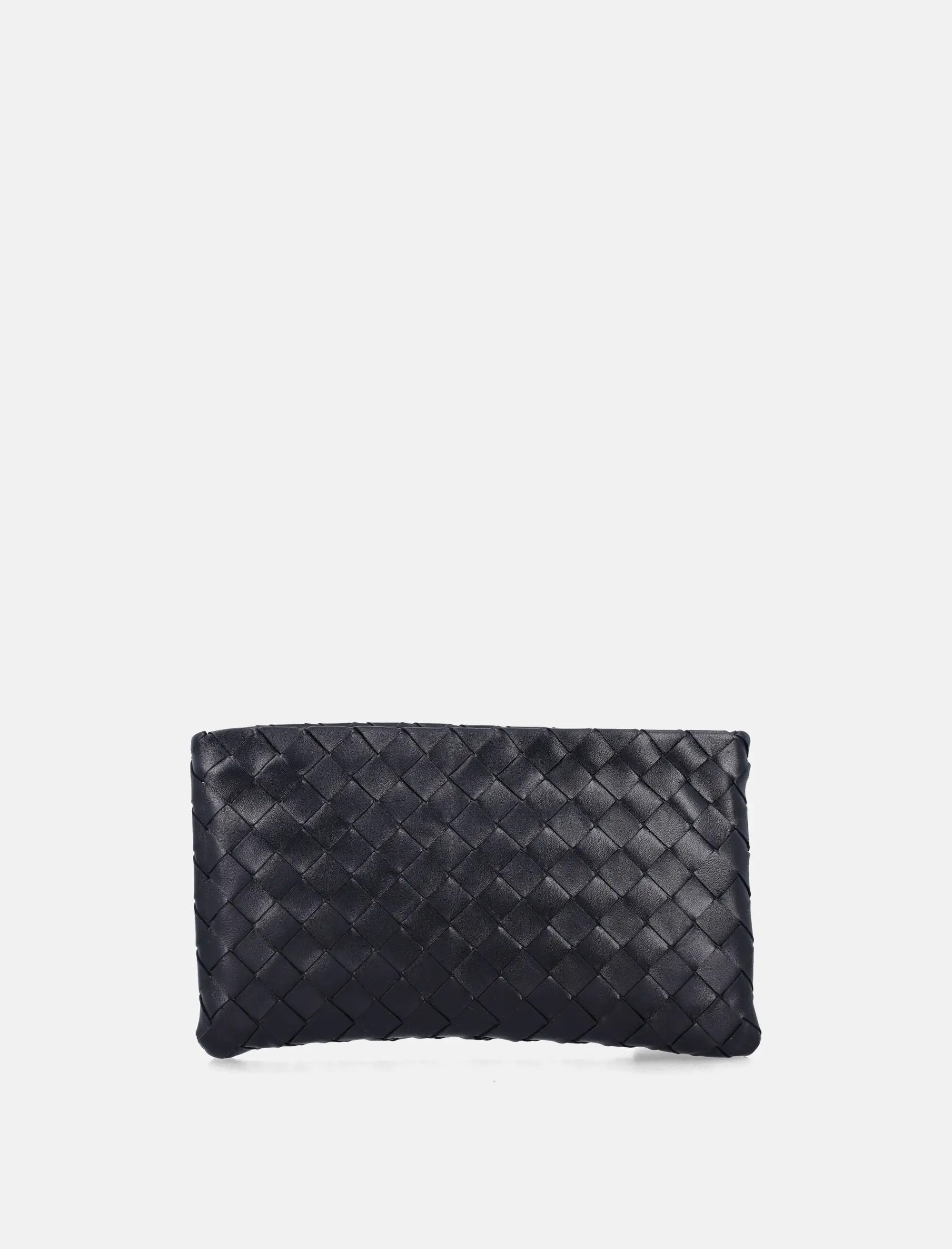 Intrecciato Small Flat Pouch In Nappa Bottega veneta – Гарантія оригінальності – збільшений вид
