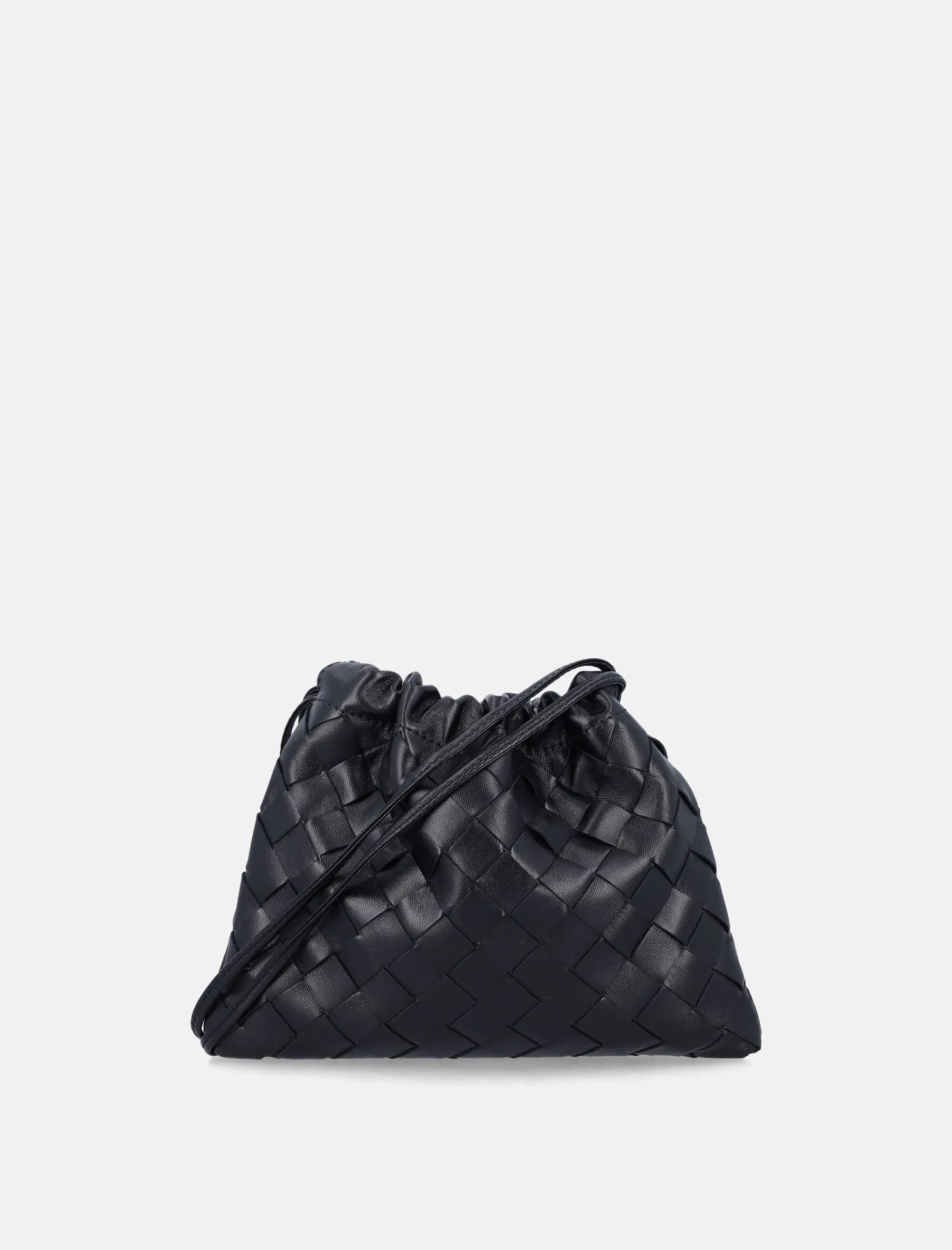 Small Dustbag In Intrecciato Leather Bottega veneta – Гарантія оригінальності – боковий вид