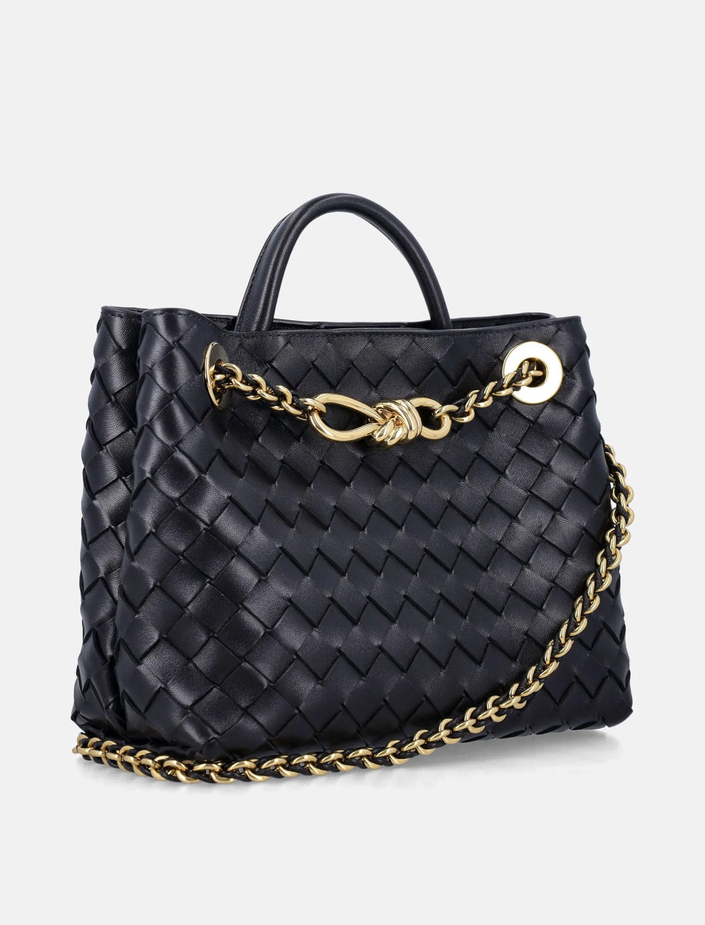 Оригінальна Small Andiamo Intrecciato Chain Bag Bottega veneta – детальний вид