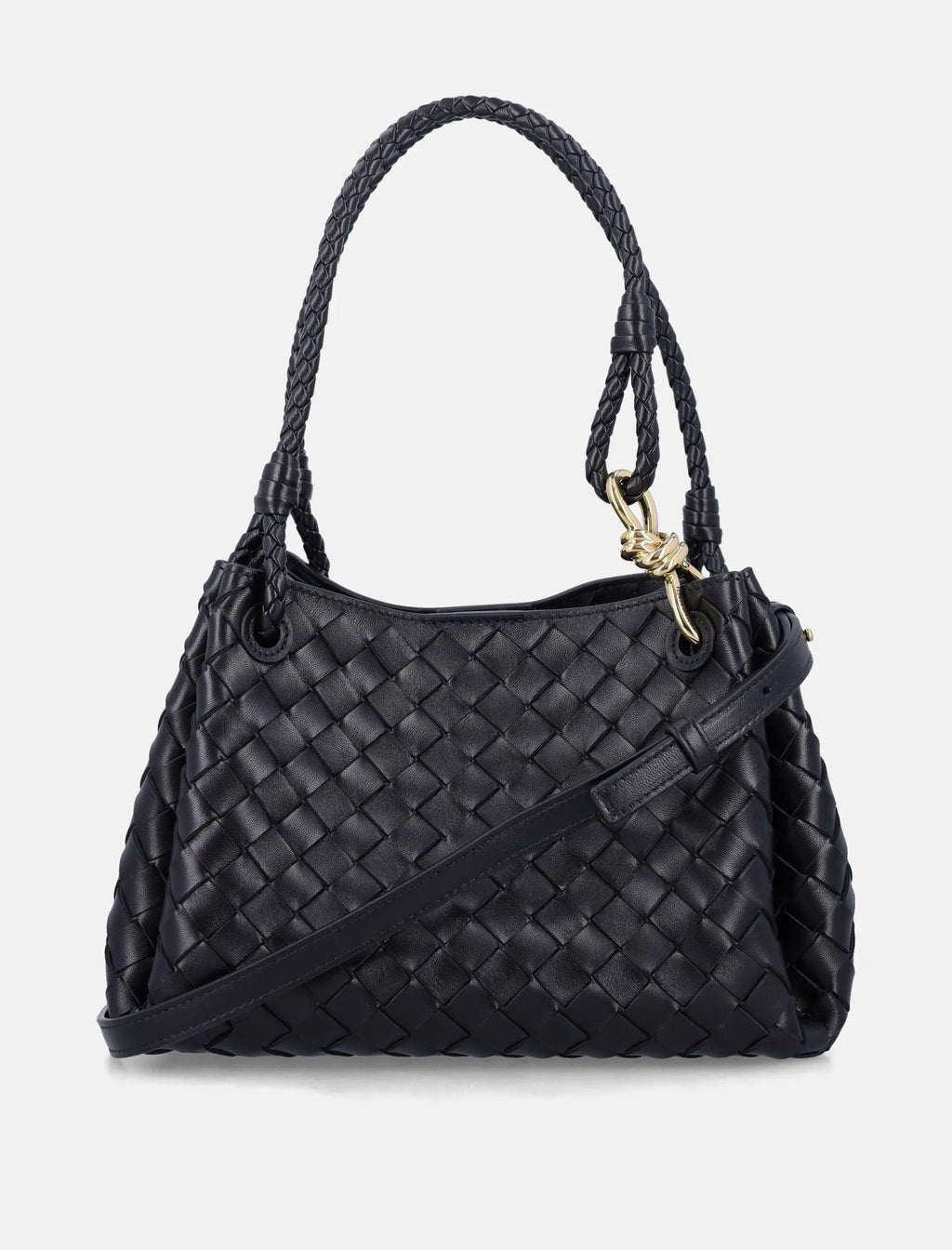 Parachute Intrecciato Shoulder Bag Bottega veneta оригінал – Купити в Україні – боковий вид