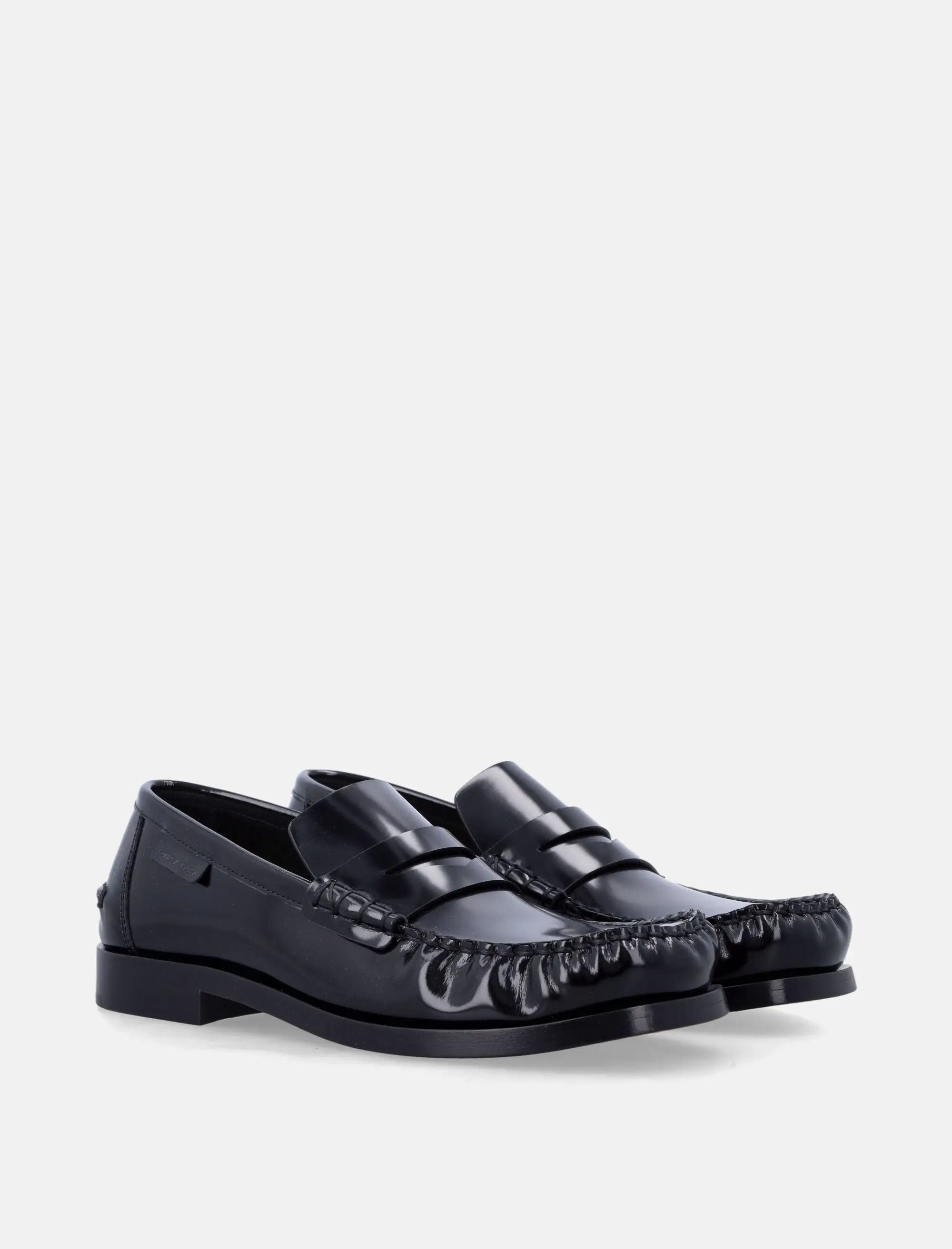 Brushed Leather Truman Loafer Bottega veneta оригінал – Купити в Україні – вид ззаду