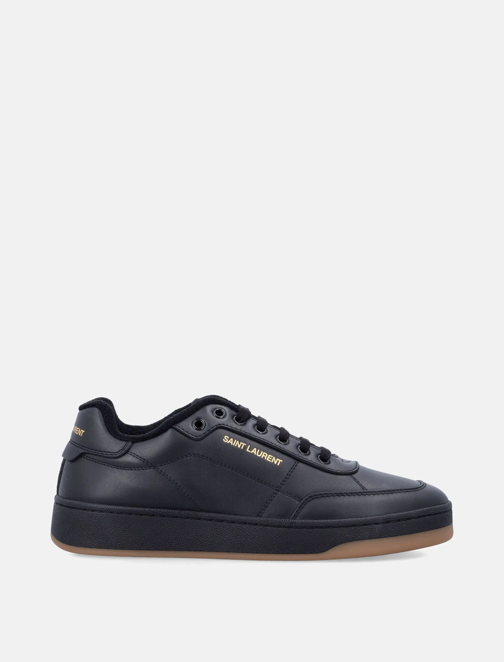 Sl61 Leather Sneakers Saint laurent – Гарантія оригінальності – боковий вид