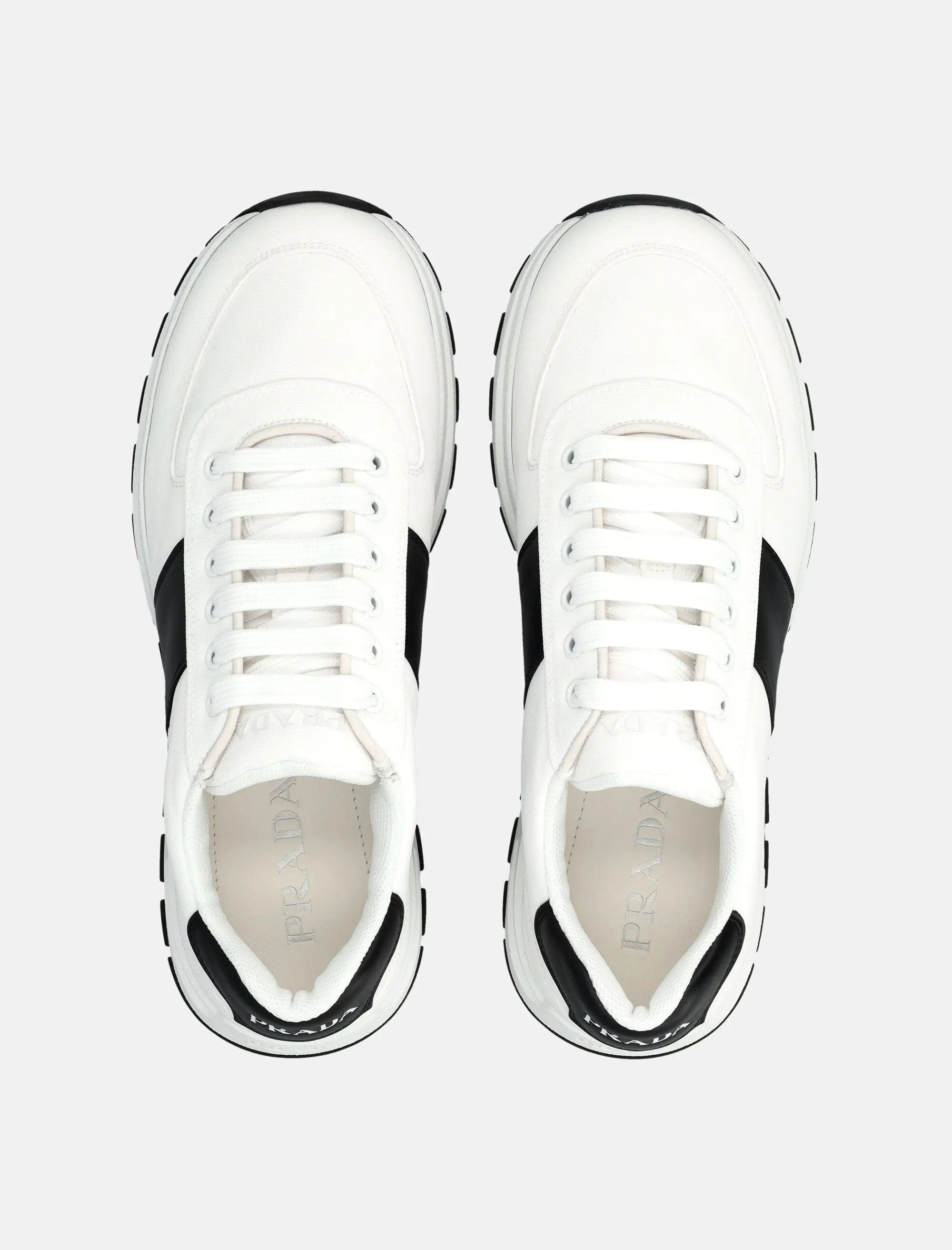Technical Fabric Sneakers Prada – Гарантія оригінальності – вид ззаду