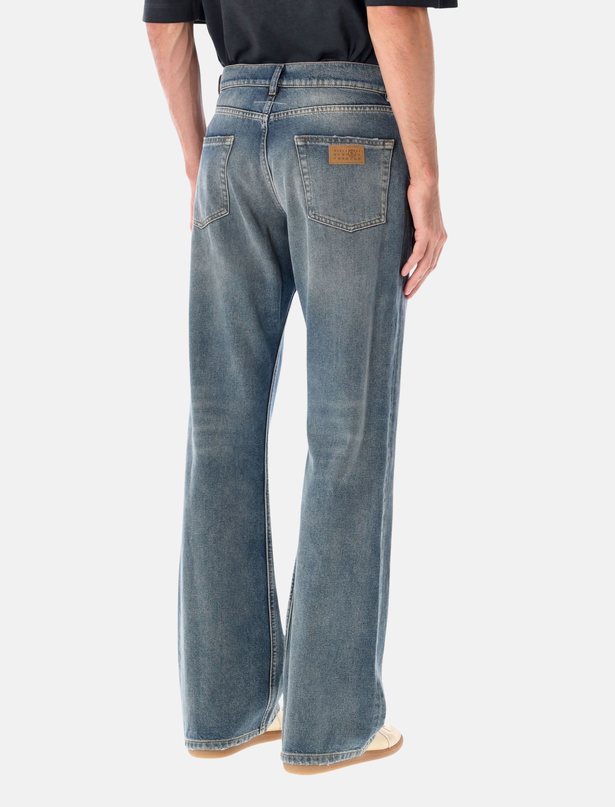 Оригінальна Blue Jeans Maison margiela – вид ззаду