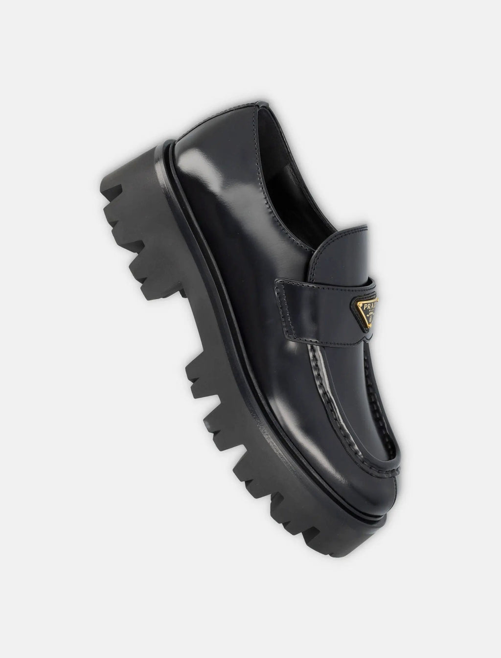 Brushed Leather Loafers Prada оригінал – Купити в Україні – детальний вид