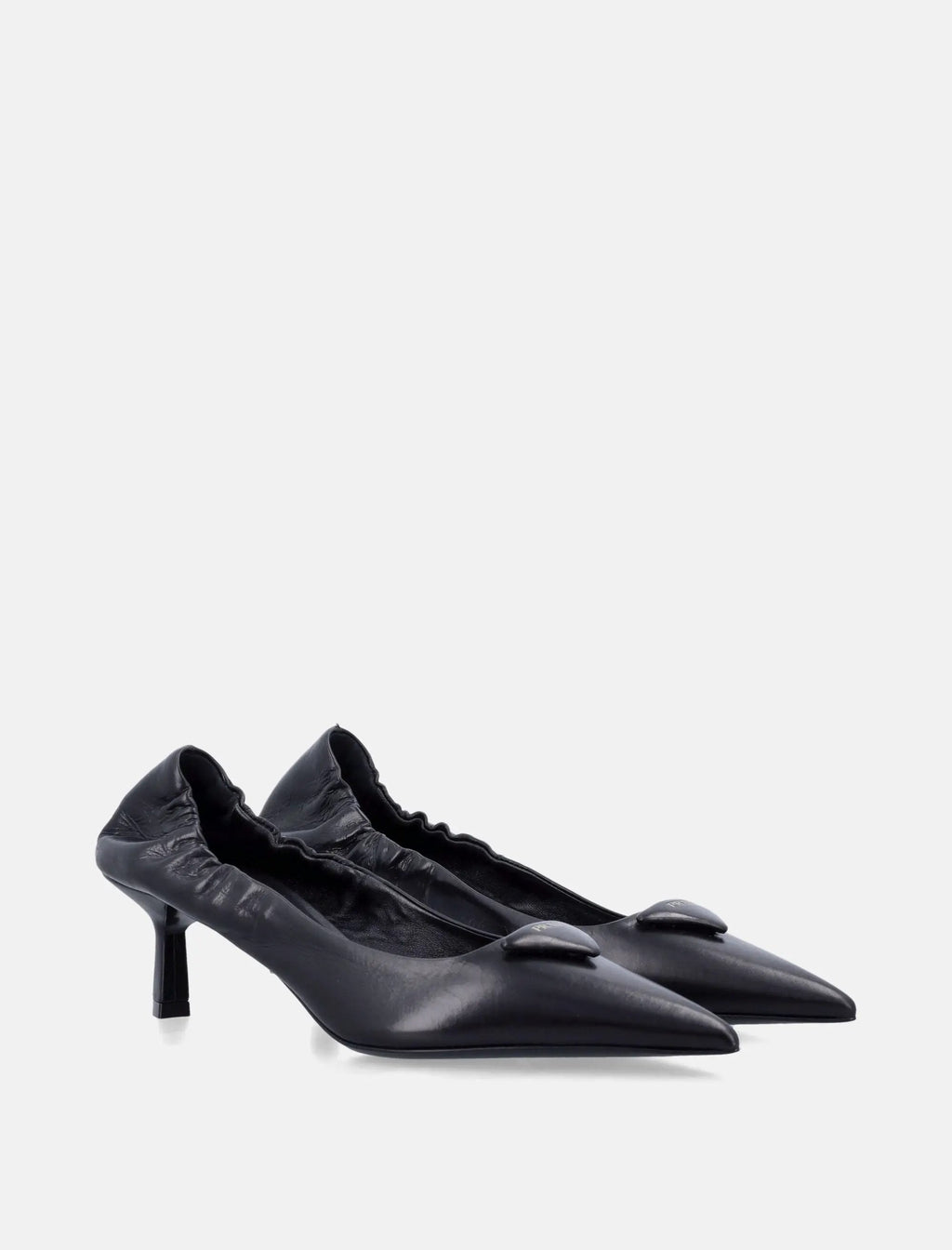 Leather Pumps Prada – Гарантія оригінальності – вид ззаду