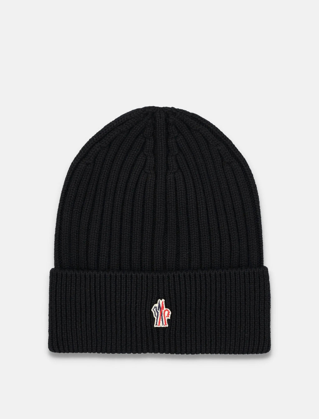 Оригінальна Rib Knit Wool Beanie Moncler Grenoble Moncler – боковий вид