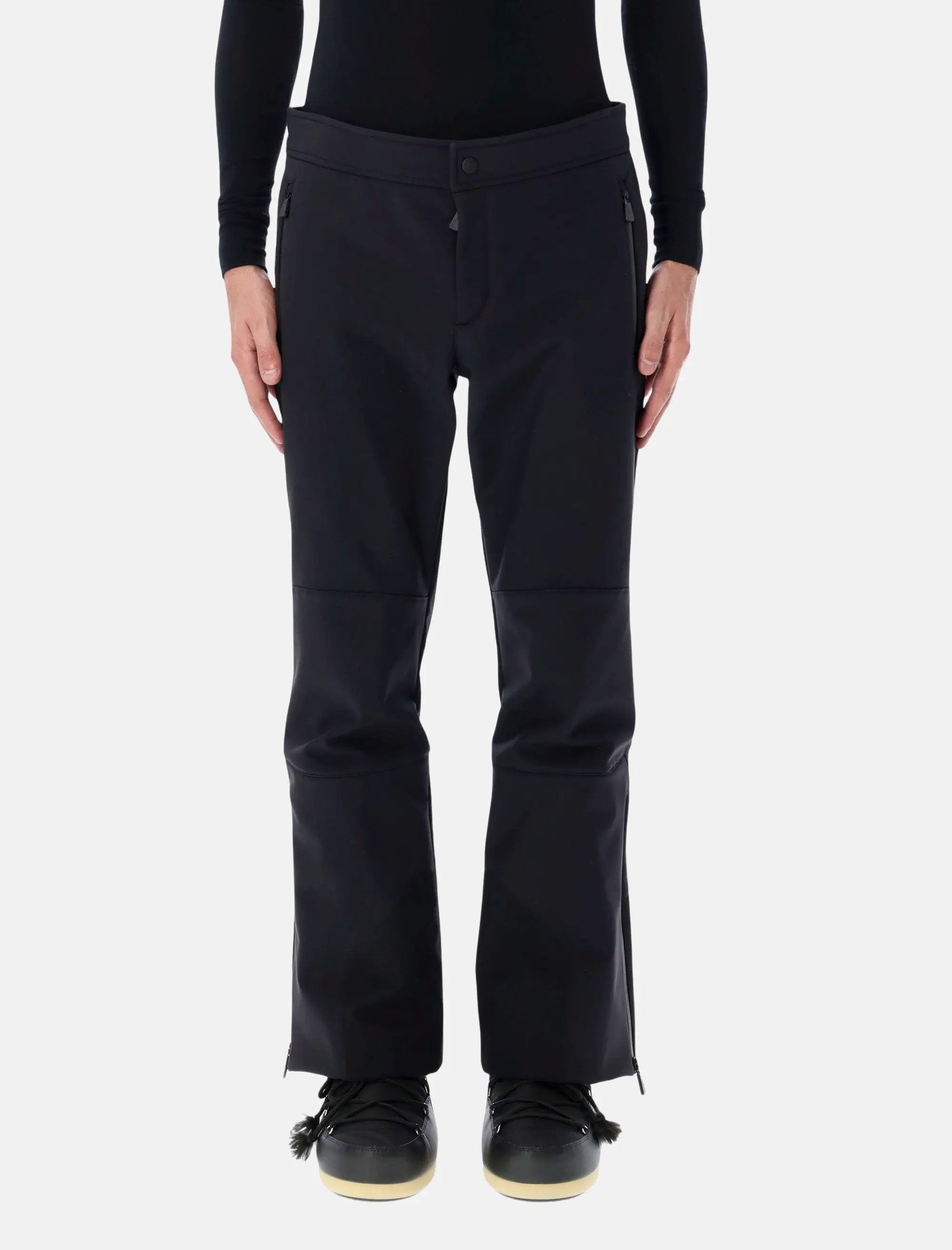 Technical Poplin Ski Trousers Moncler – Гарантія оригінальності – боковий вид