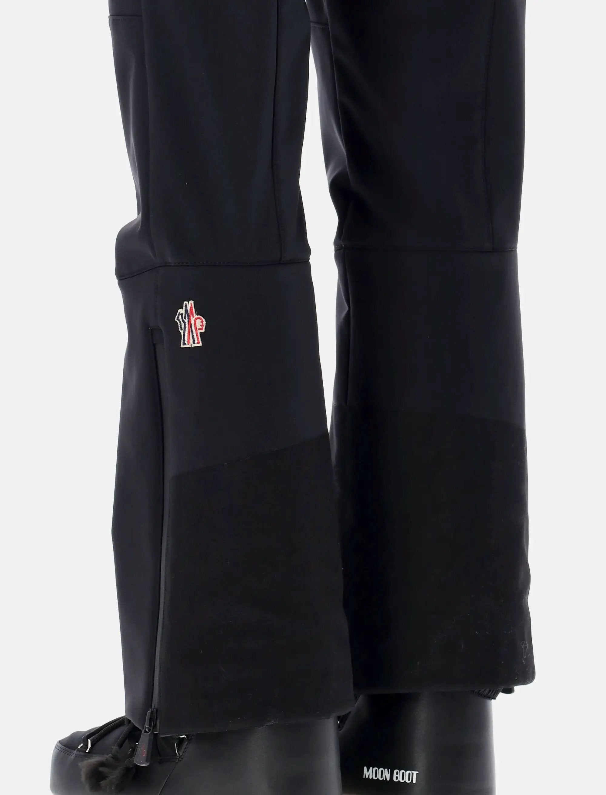 Technical Poplin Ski Trousers Moncler – Гарантія оригінальності – детальний вид