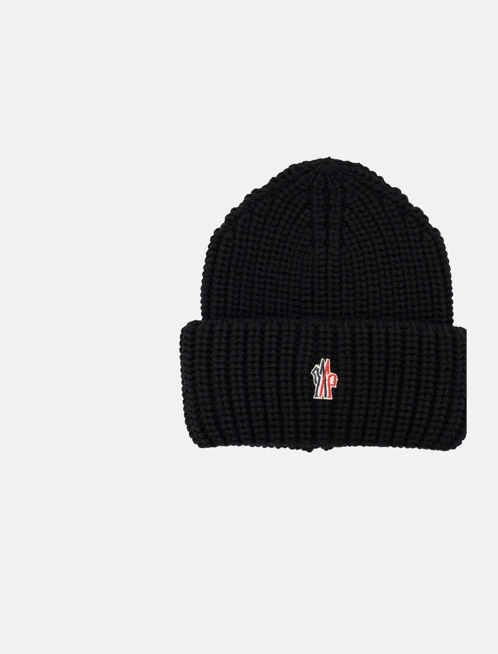 Wool Beanie With Logo Moncler оригінал – Купити в Україні – вид ззаду