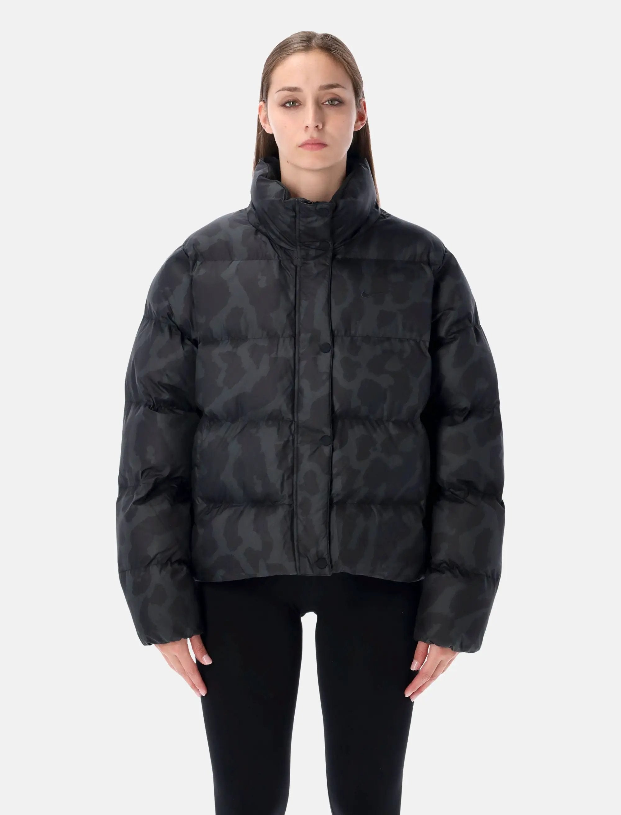 Therma Fit Black Puffer Jacket Nike оригінал – Купити в Україні – боковий вид